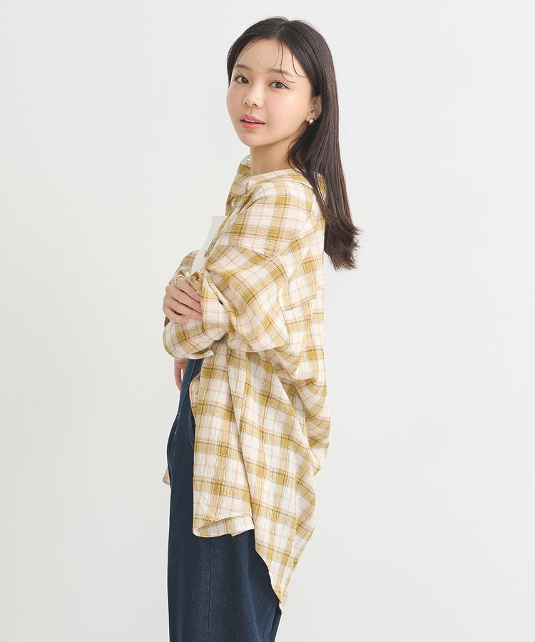 earth music&ecology「アソートオーバーシャツ」|シャツ・ブラウス|