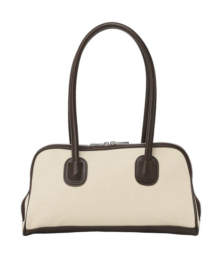 earth music&ecology「チャーム付きオブロングボストン」|ショルダー・メッセンジャー|