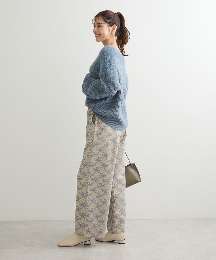 Green Parks「・Petit Fleur シャギーキリカエニット」|ニット・セーター|