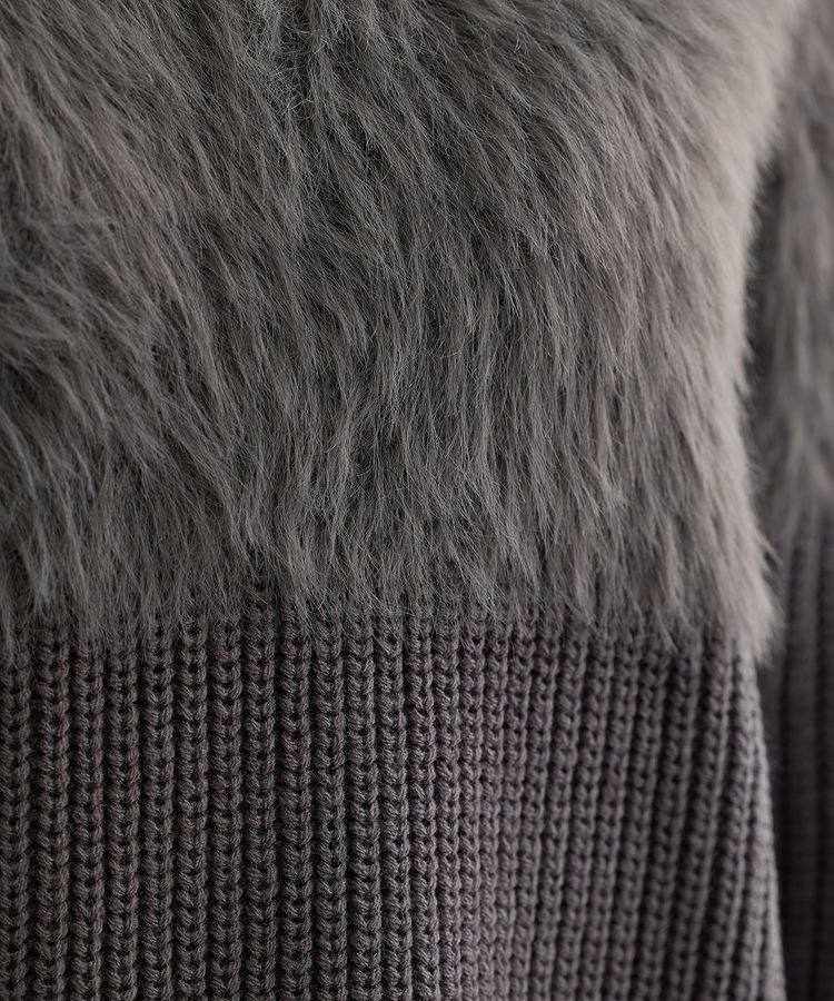 Green Parks「・Petit Fleur シャギーキリカエニット」|ニット・セーター|