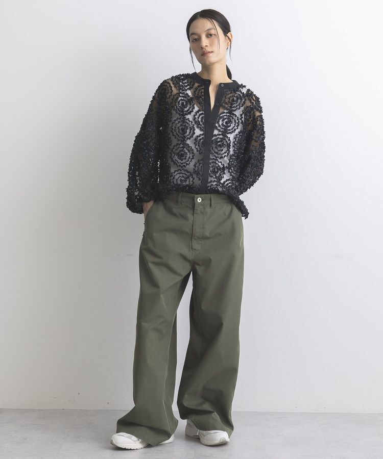 GARAGE OF GOOD CLOTHING「【TORRAZZO DONNA】Flower Lace Blouse」|シャツ・ブラウス|