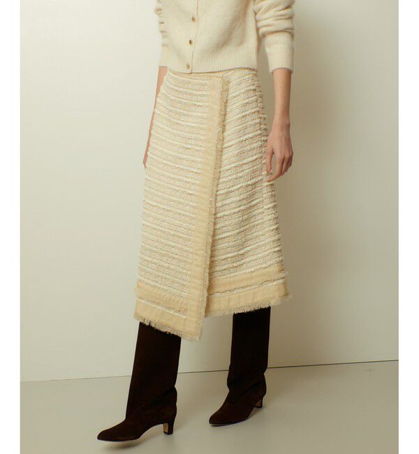 allureville「ジオリカラップスカート」|スカート|