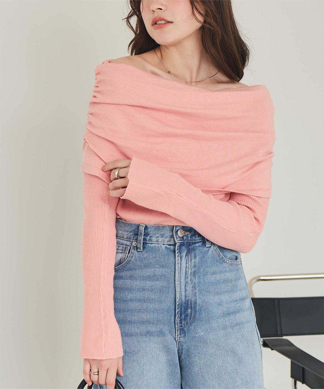 titivate「オフショルダーニット」|ニット・セーター|