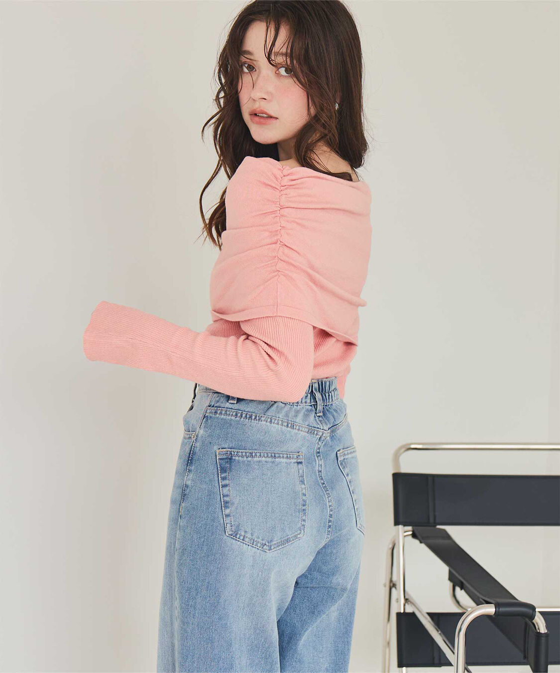 titivate「オフショルダーニット」|ニット・セーター|