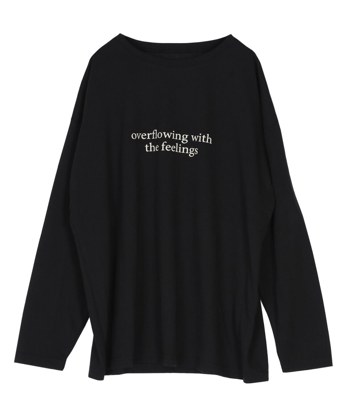 titivate「文字プリントシアーロングTシャツ」|Tシャツ・カットソー|