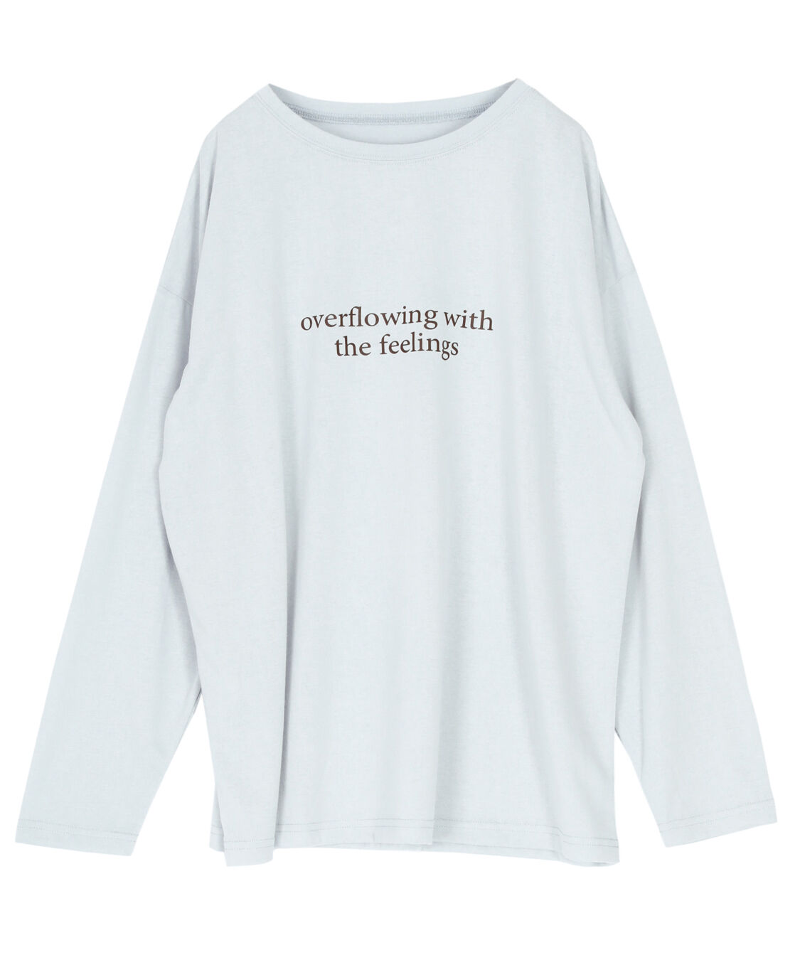 titivate「文字プリントシアーロングTシャツ」|Tシャツ・カットソー|