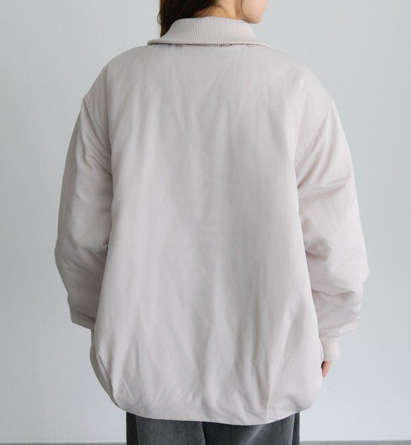  「中わたリブカラーブルゾン」|テーラードジャケット|