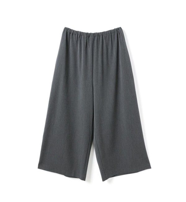 mizuiro ind「mizuiro ind T/Rワイドイージーパンツ」|その他|ダークグレー