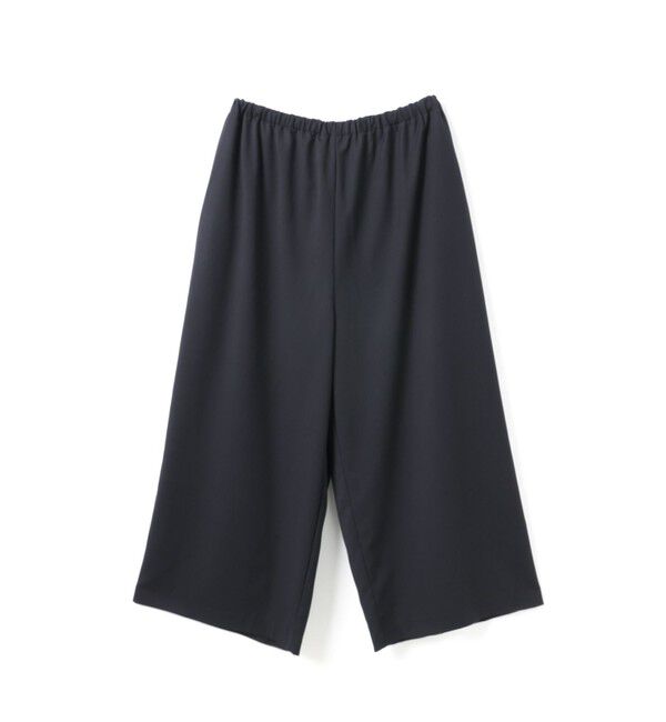 mizuiro ind「mizuiro ind T/Rワイドイージーパンツ」|その他|ネイビーA