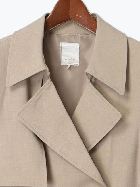 Te chichi「【宮本茉由着用】ロングジレワンピース」|ワンピース|