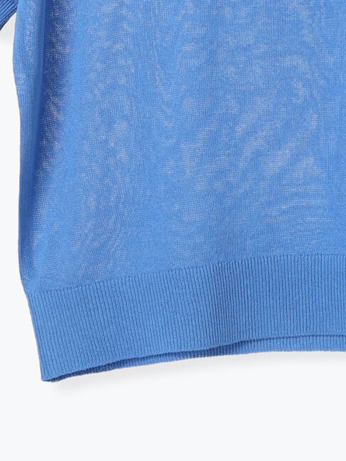 Lugnoncure「麻タッチ半袖ニット」|ニット・セーター|