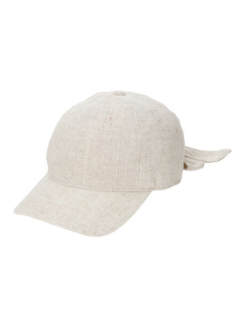 Samansa Mos2「バックリボンアソートキャップ」|その他|ベージュ
