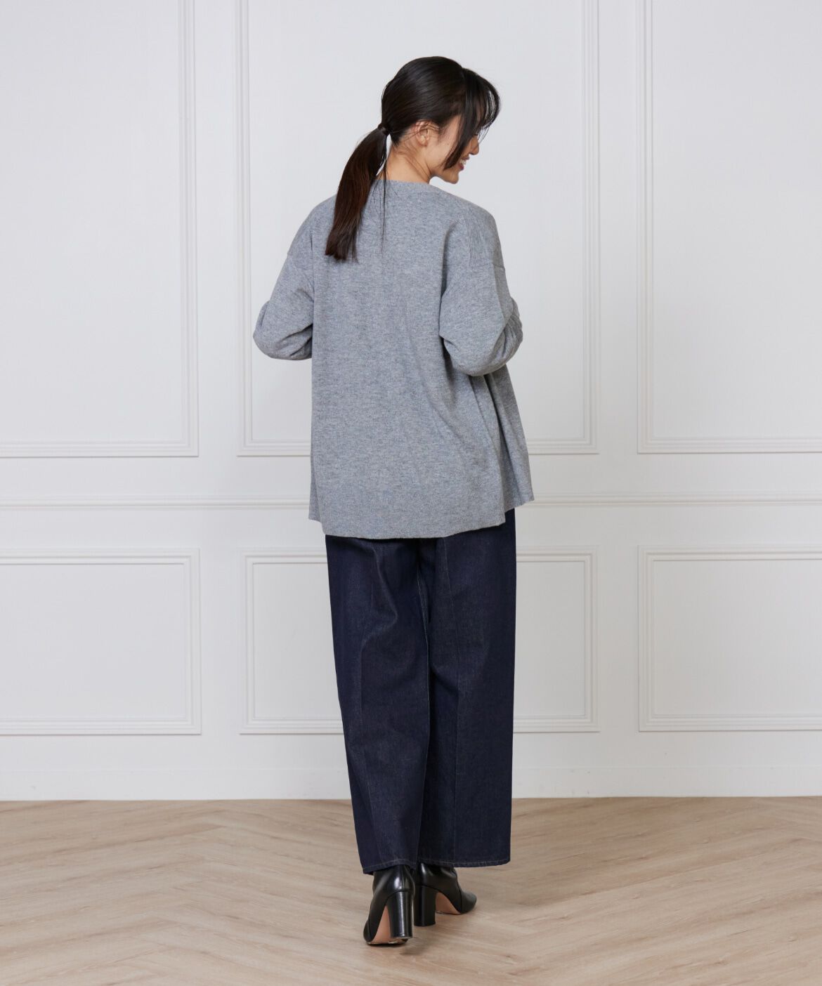 DAY by DAY it&rsquo;s international「カシミヤ混Vネックカーディガン《CASH5》」|カーディガン|