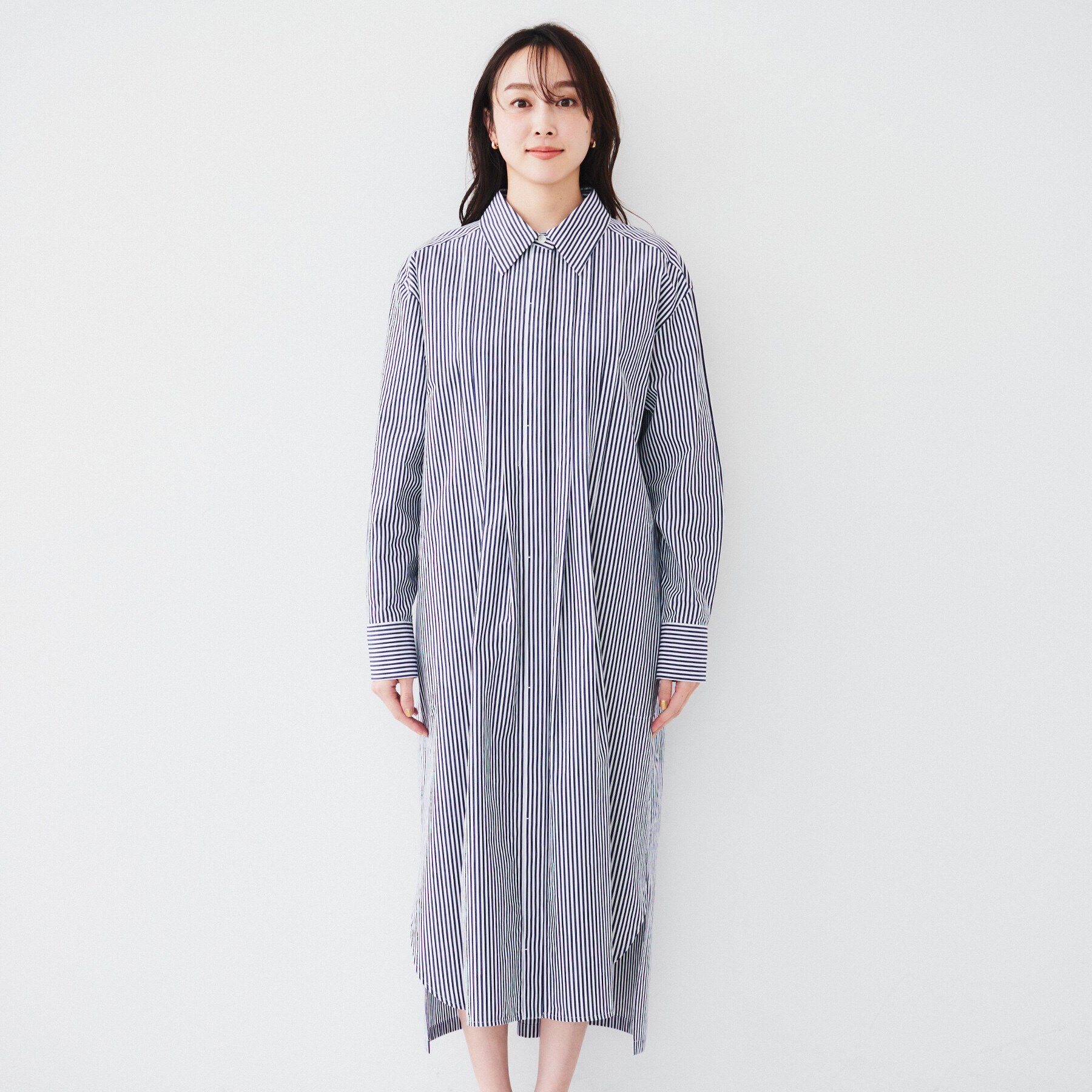 UNTITLED「タイプライターシャツワンピース」|ワンピース|