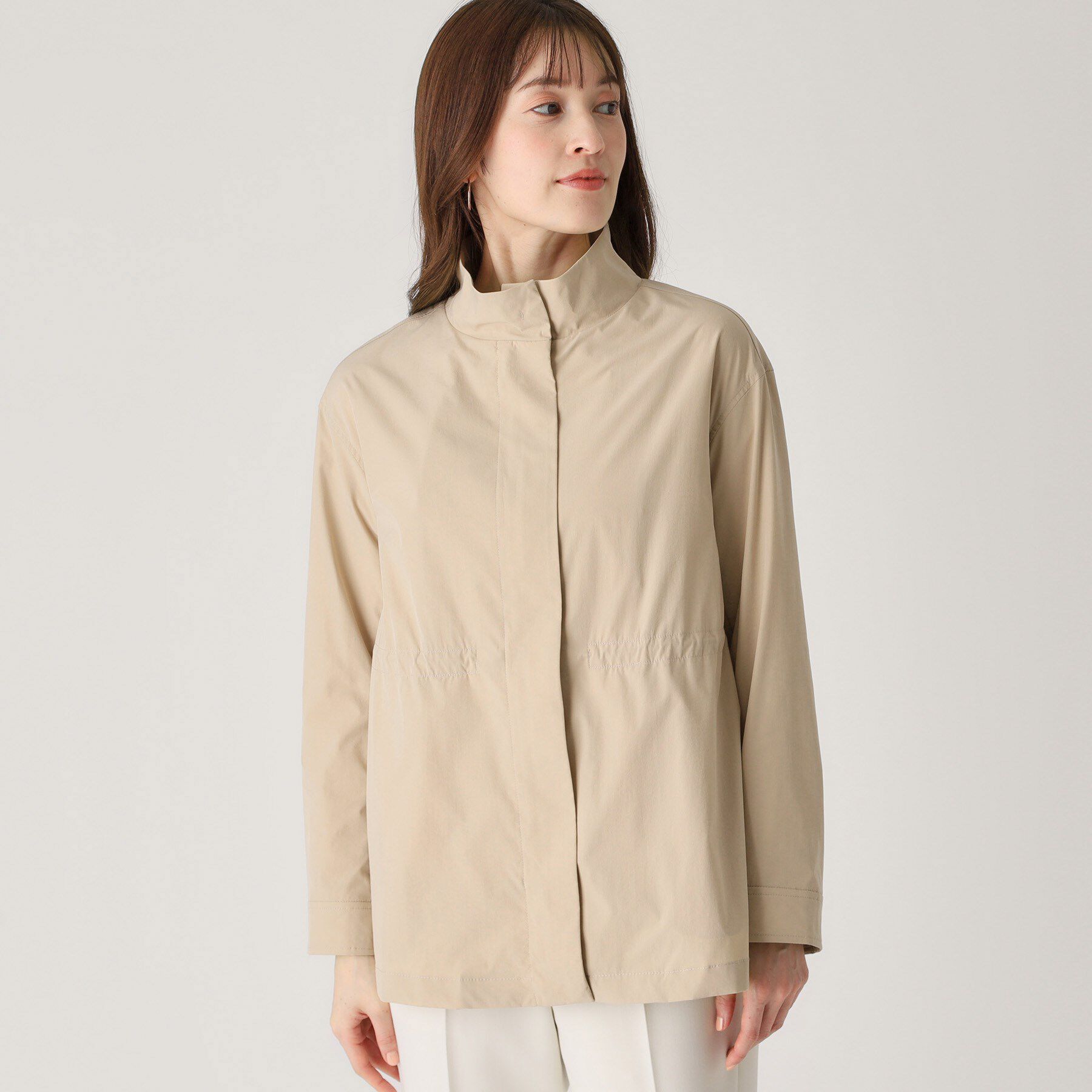 COUP DE CHANCE「【洗える／軽量】スタンド衿ブルゾン」|ブルゾン・スタジャン|