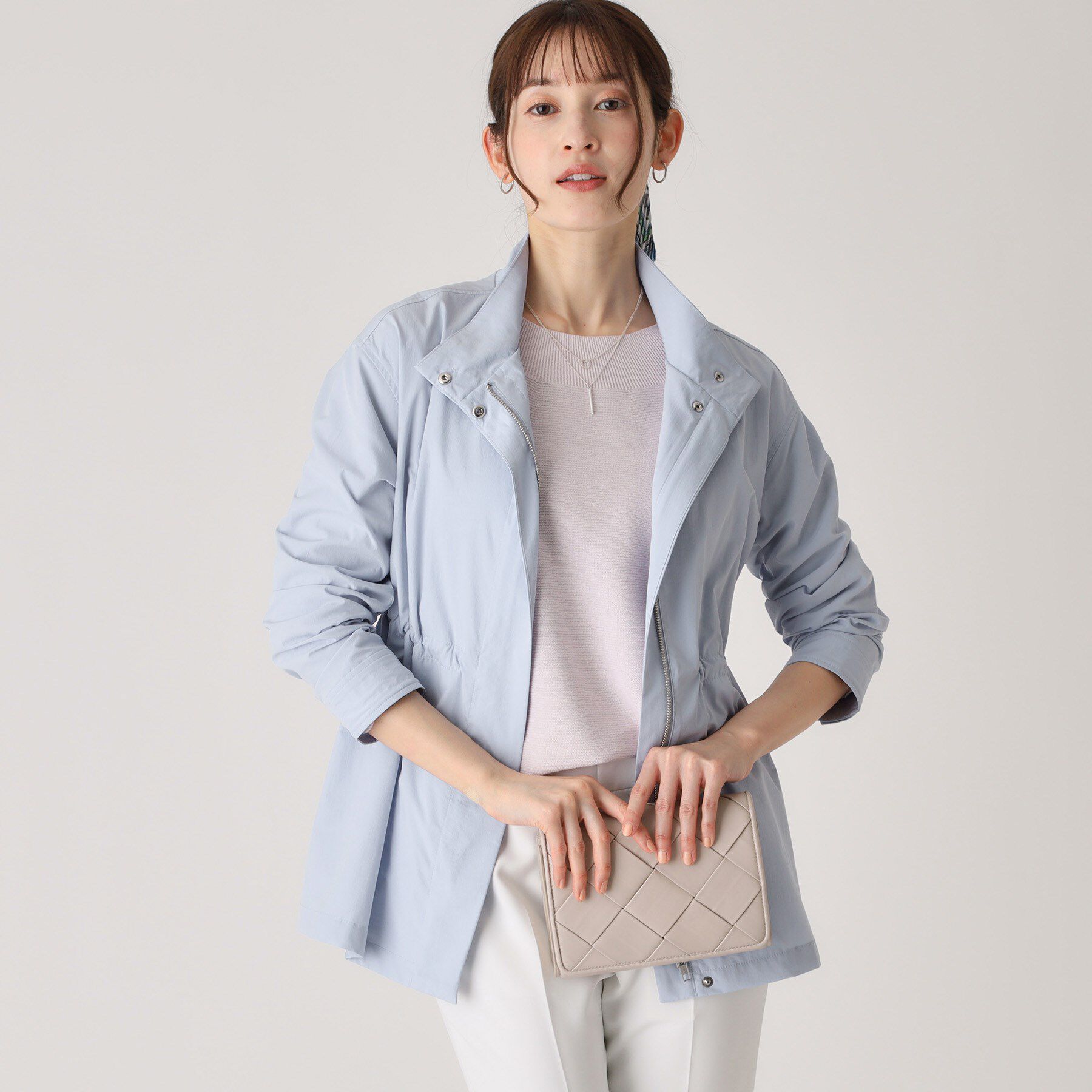 COUP DE CHANCE「【洗える／軽量】スタンド衿ブルゾン」|ブルゾン・スタジャン|