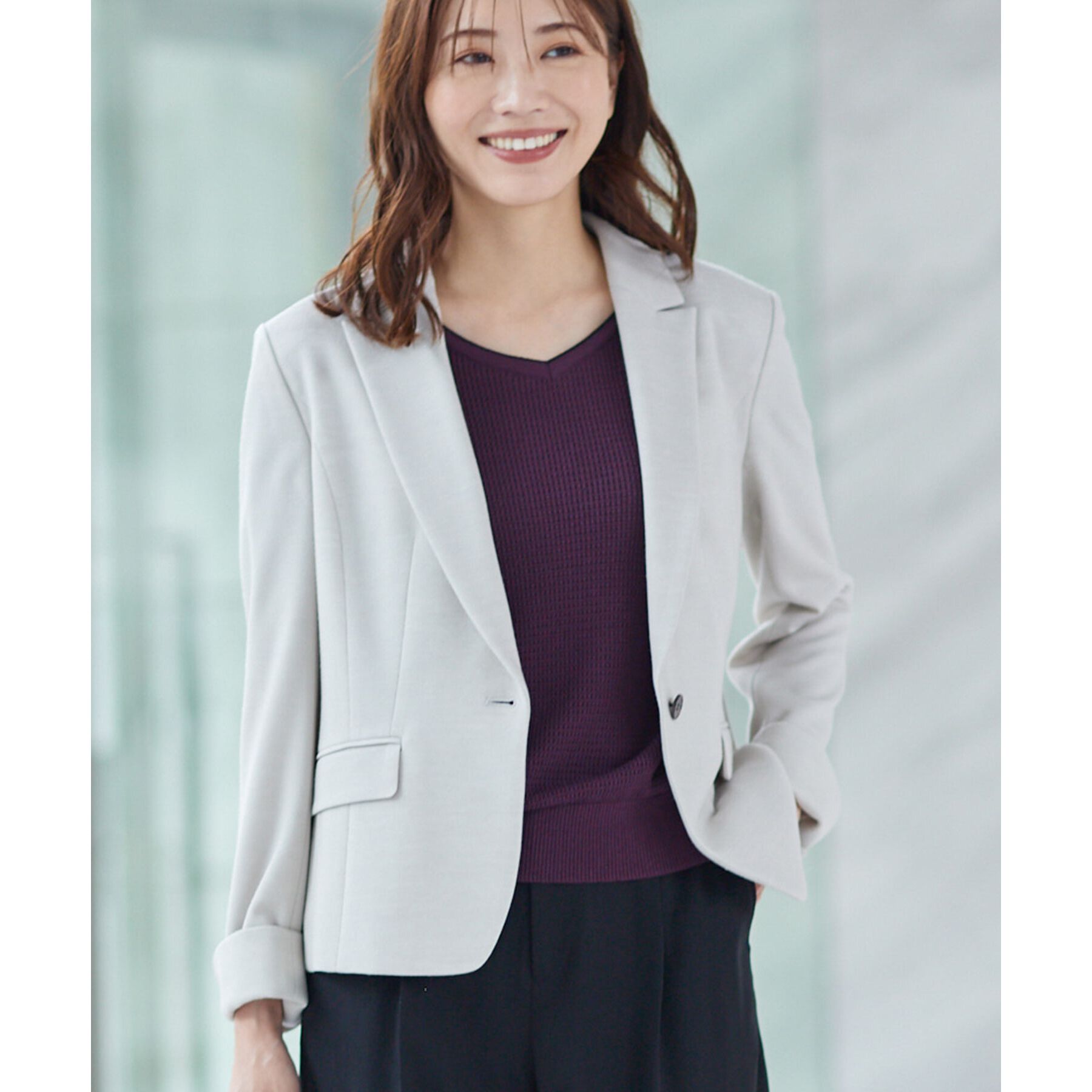 Reflect「【WEB限定カラーあり／洗える】ラメプルオーバーニット」|ニット・セーター|