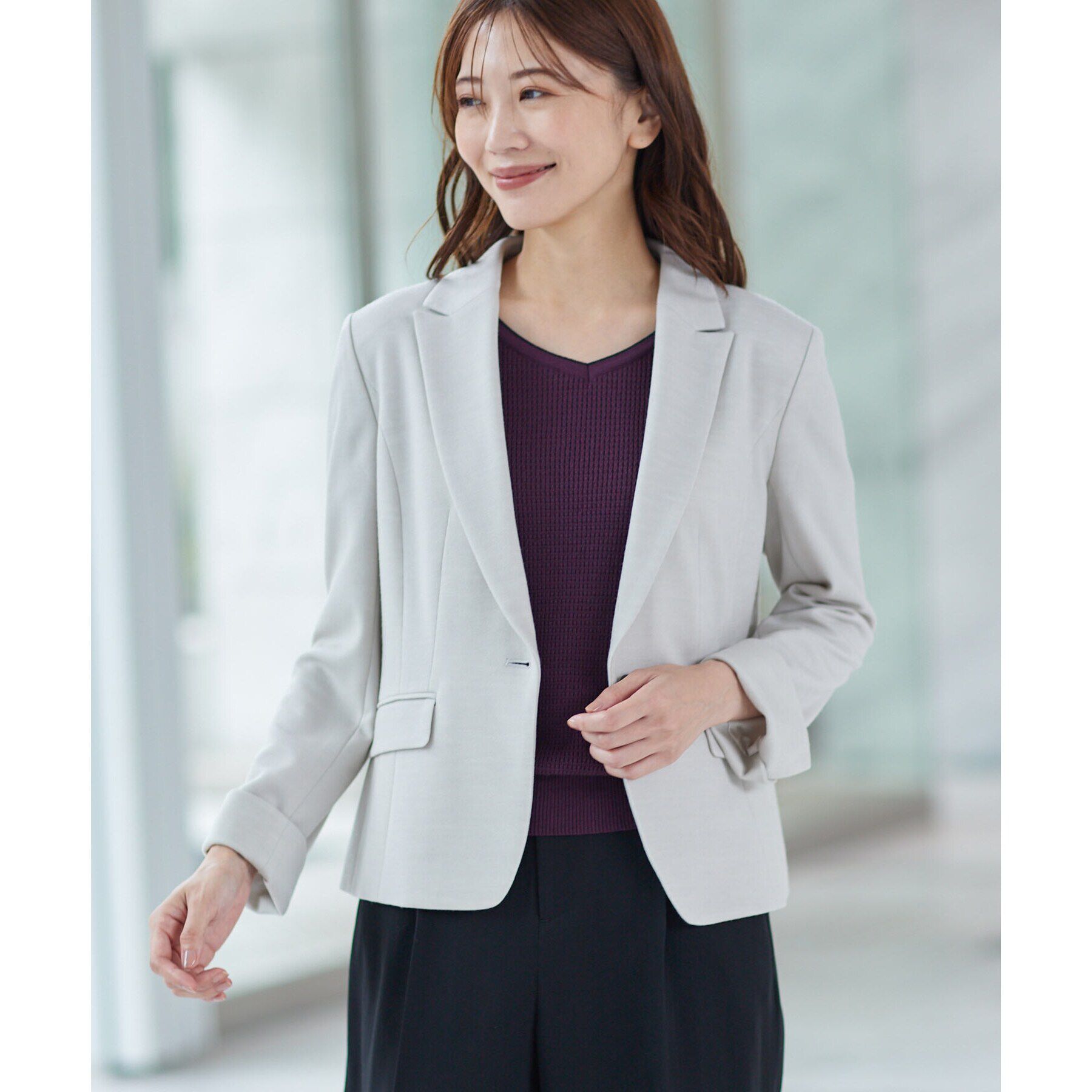 Reflect「【匠シリーズ／手洗い可】匠ジャケット／ベーシックテーラード」|テーラードジャケット|