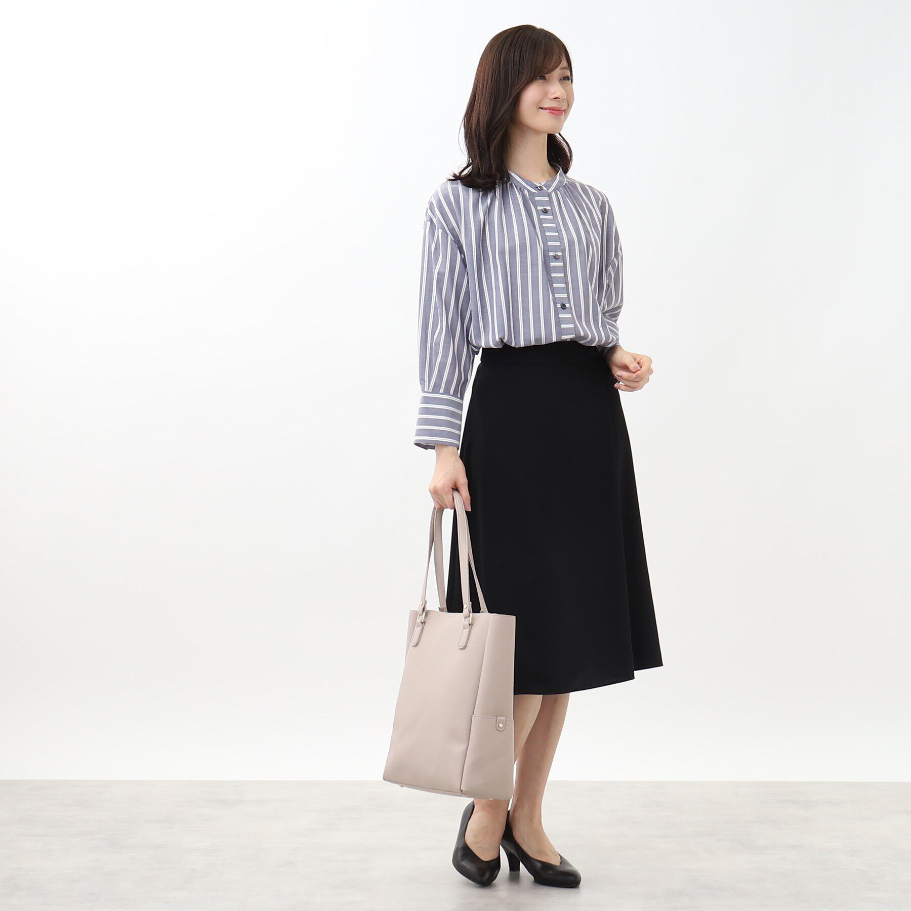 Reflect「【WEB限定カラーあり／マシンウォッシュ】サテンフレアスカート」|スカート|