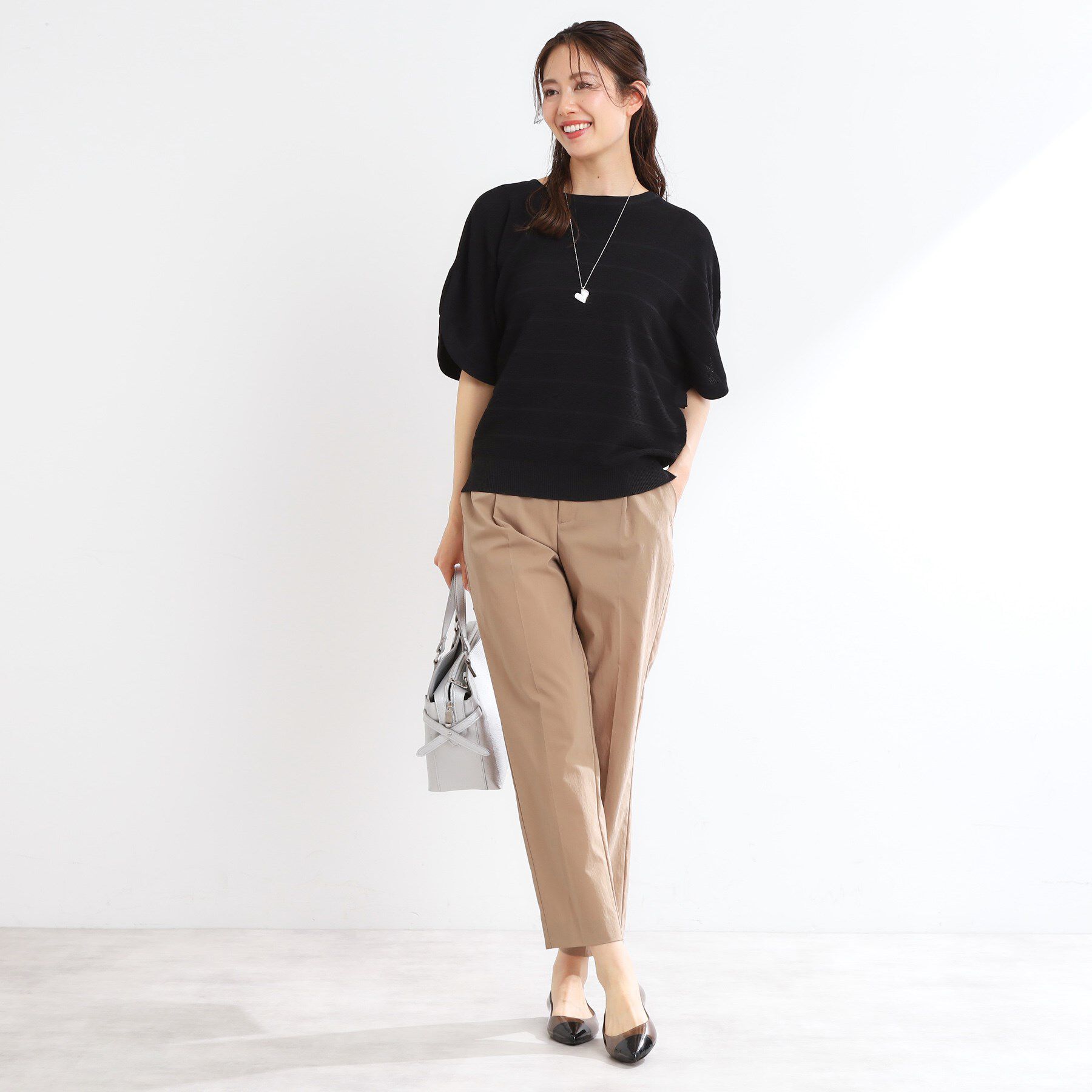 Reflect「ドライタッチプルオーバーニット」|ニット・セーター|