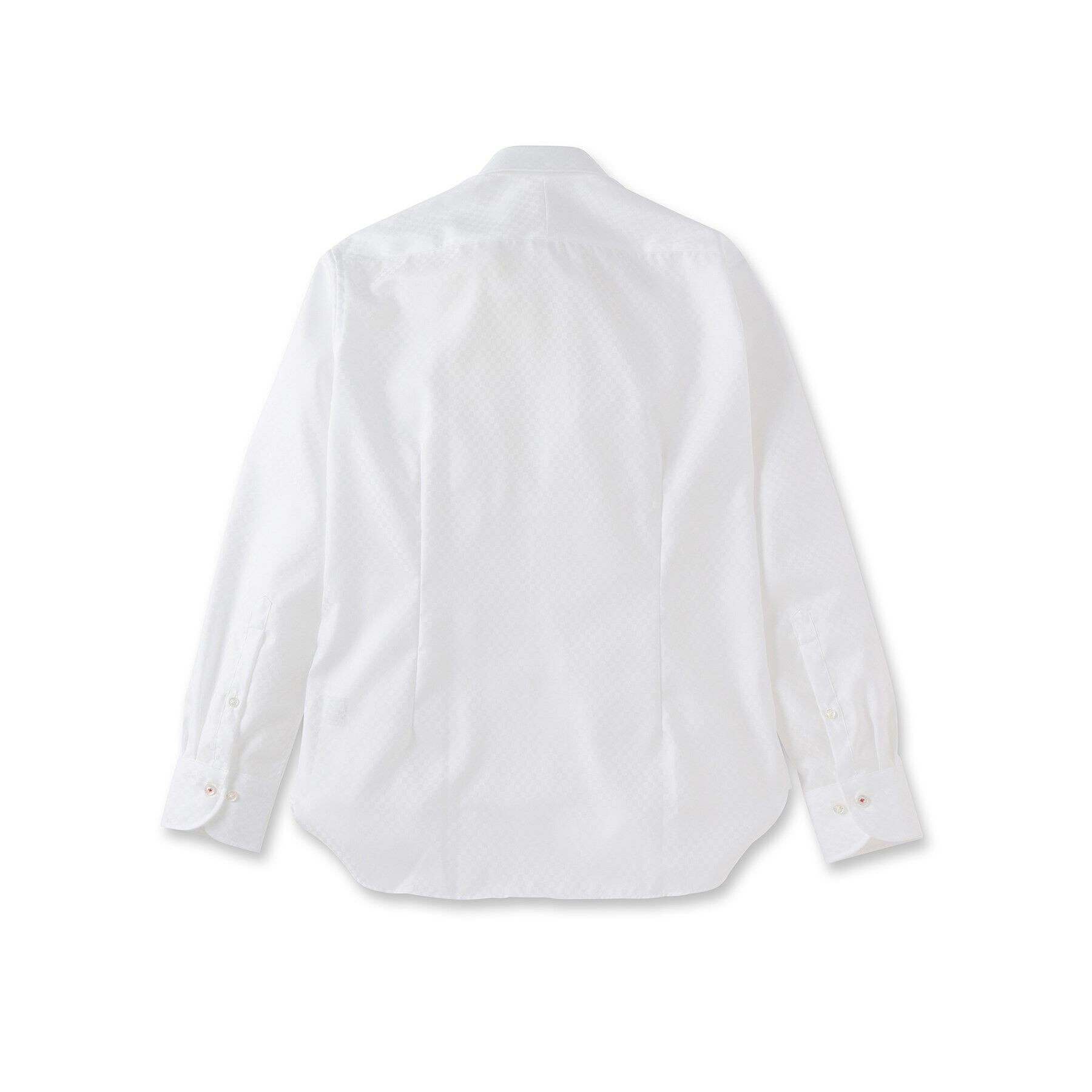 DRESSTERIOR「100双ドビースクエアジャカードシャツ」|シャツ・ブラウス|