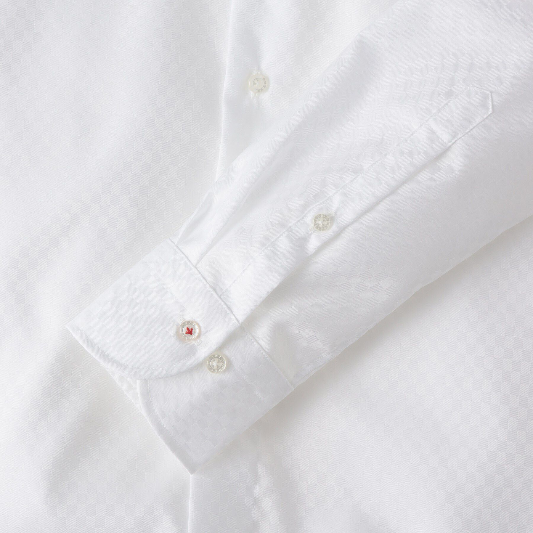 DRESSTERIOR「100双ドビースクエアジャカードシャツ」|シャツ・ブラウス|