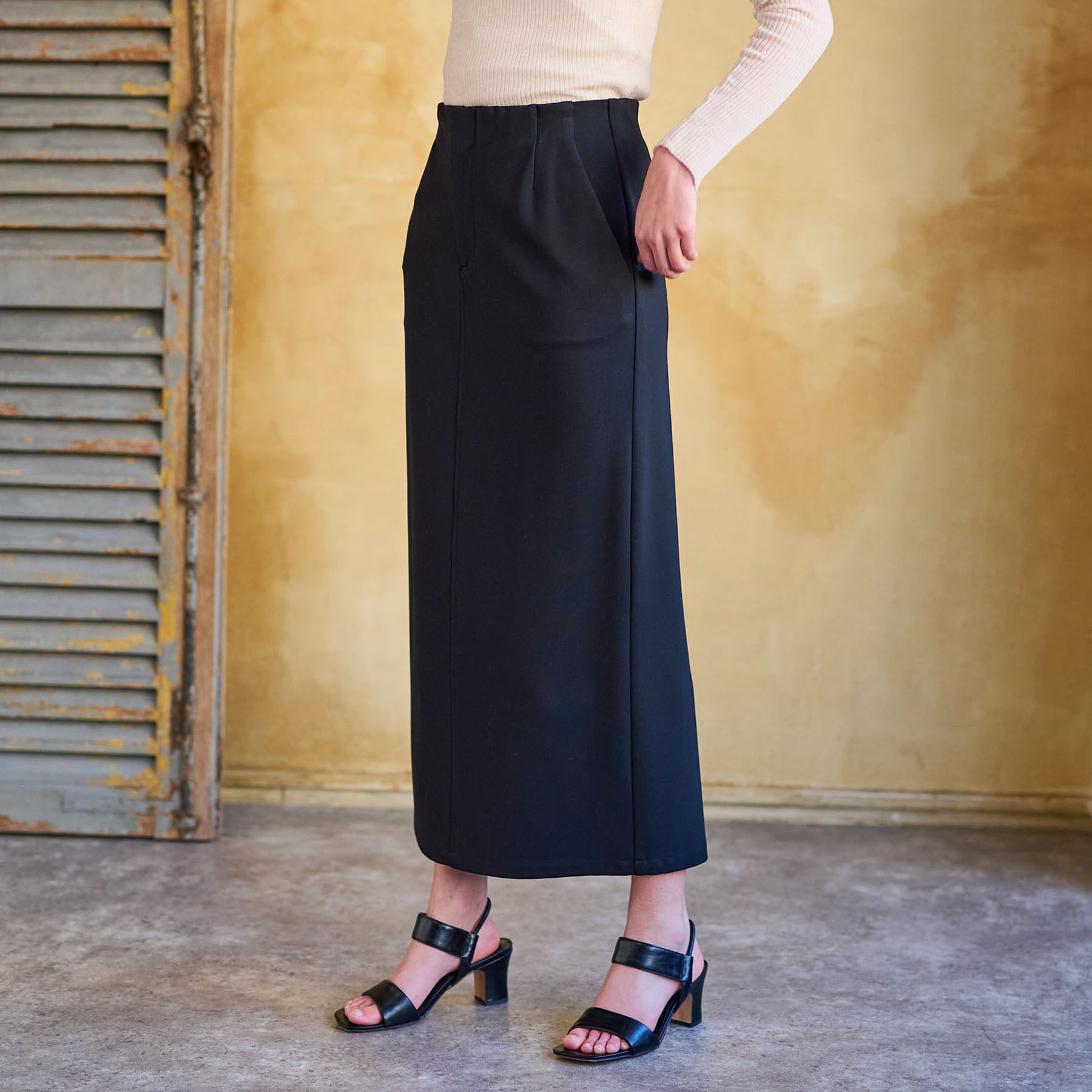 DRESSTERIOR「【大人百花春号掲載　モデル美香さん着用】ストレッチポンチタイトスカート」|スカート|