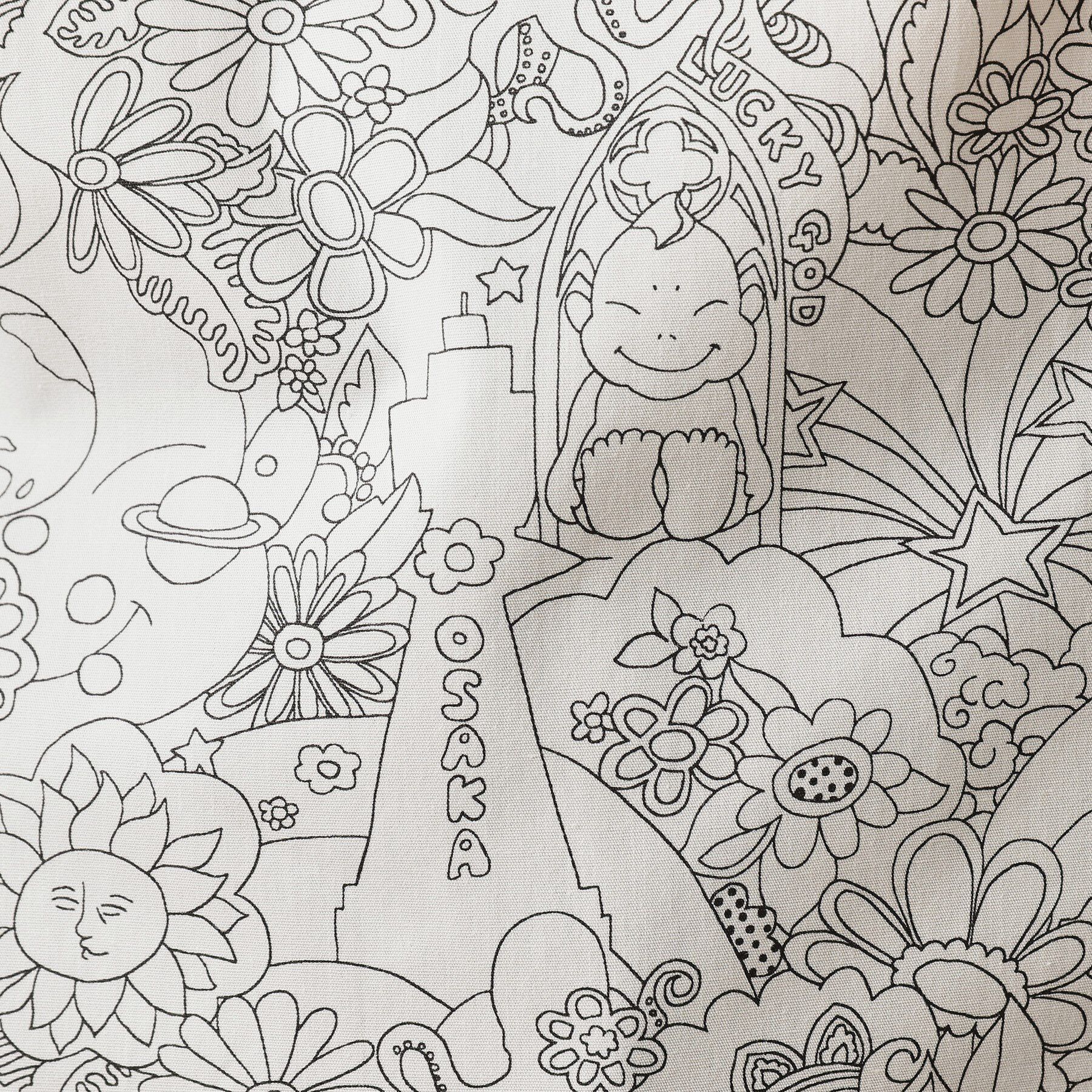 40CARATS&525「【Sサイズ～】ビリケンプリント 長袖シャツ」|シャツ・ブラウス|