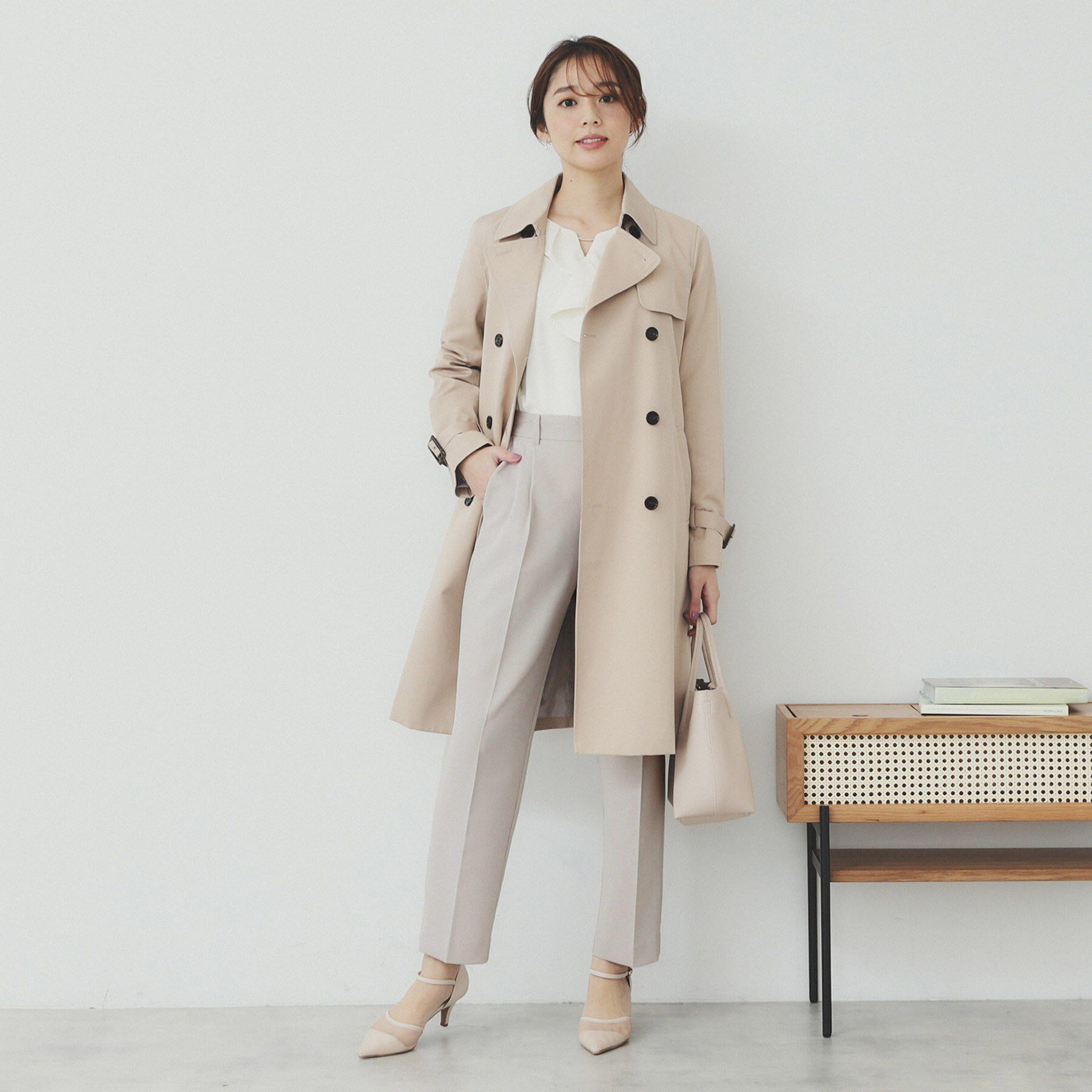 index「ストレッチテーパードパンツ/セットアップ対応可【洗濯機洗い可/イージーアイロン/抗ピル】」|その他|