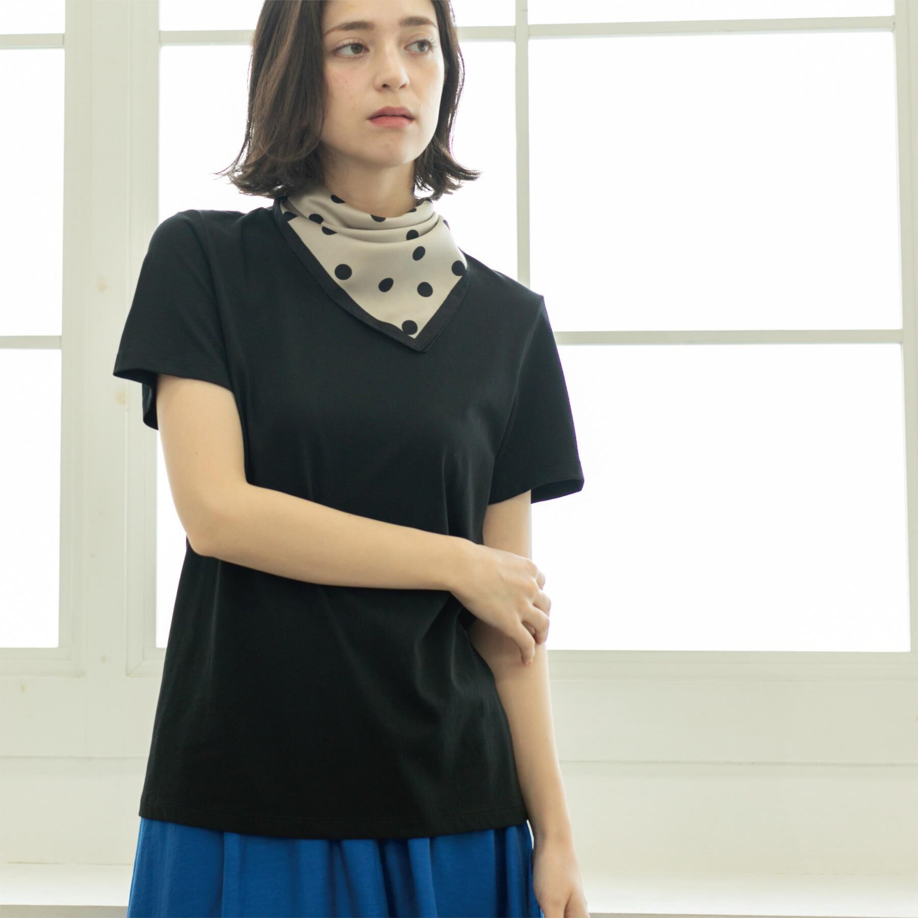 OPAQUE.CLIP「《5色展開》ベーシックTシャツ【洗濯機洗い可/UV/接触冷感】」|Tシャツ・カットソー|