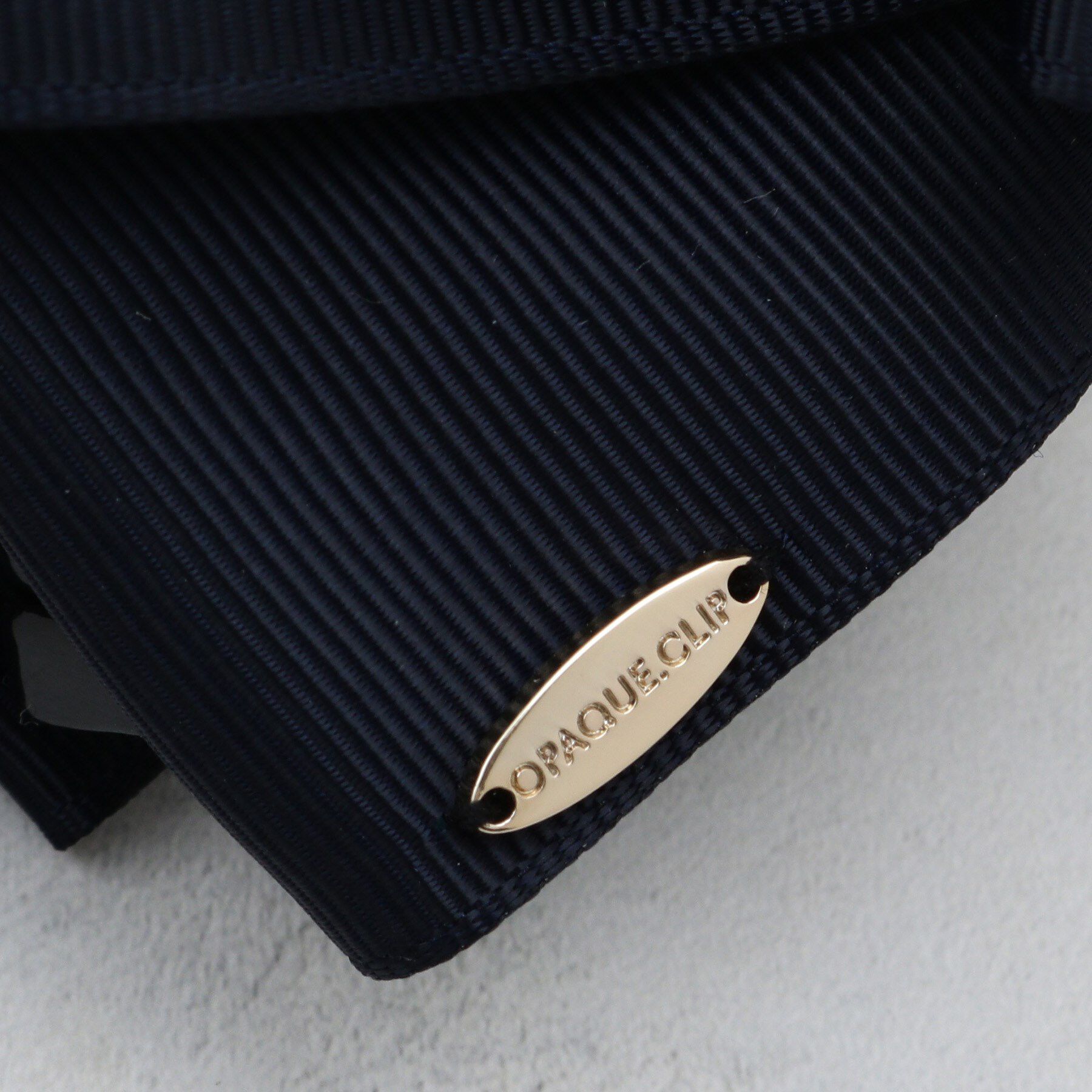 OPAQUE.CLIP「リボンモチーフ　グログランヘアクリップ」|その他|