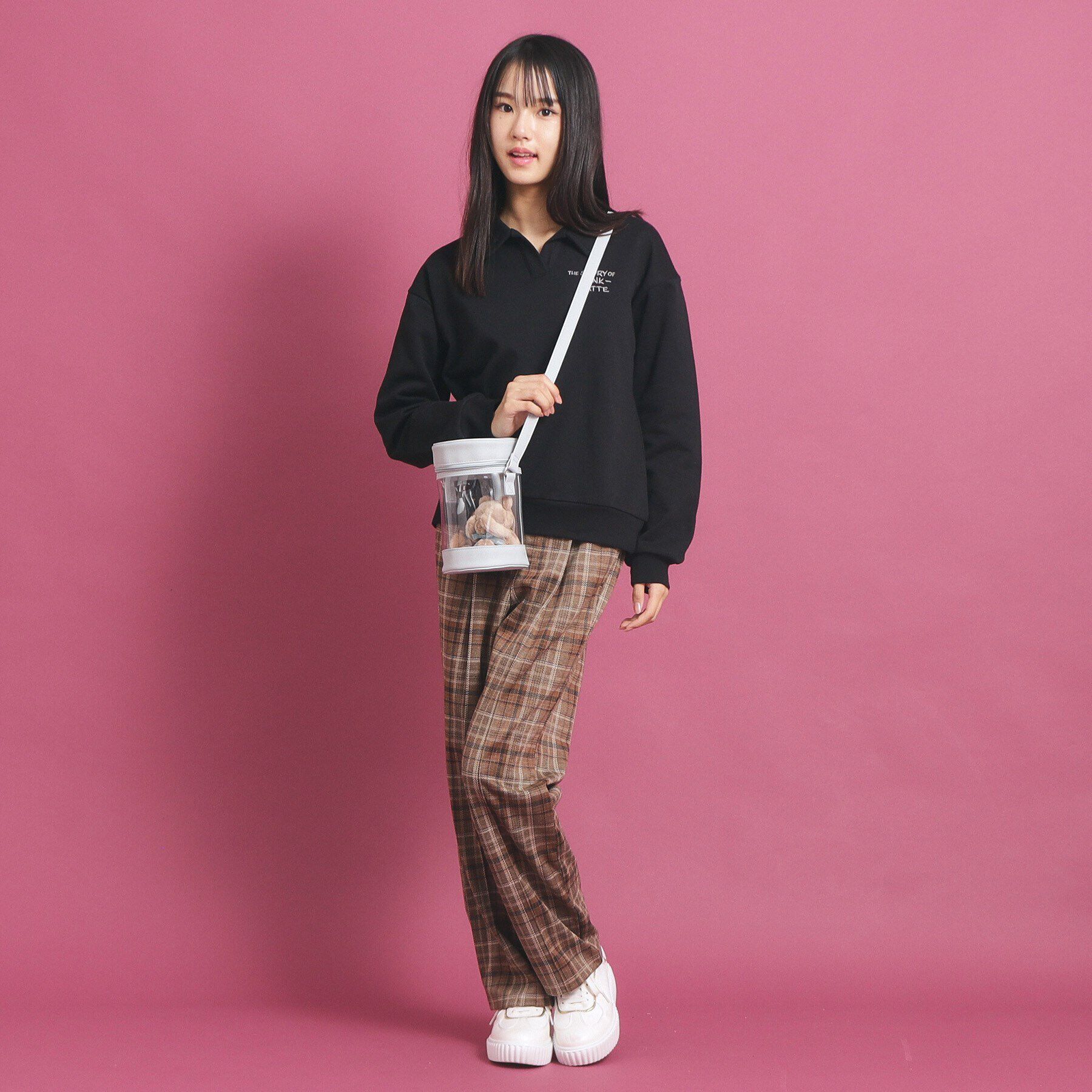 PINK-latte「【推し活】バニティ型ポーチショルダー」|ショルダー・メッセンジャー|