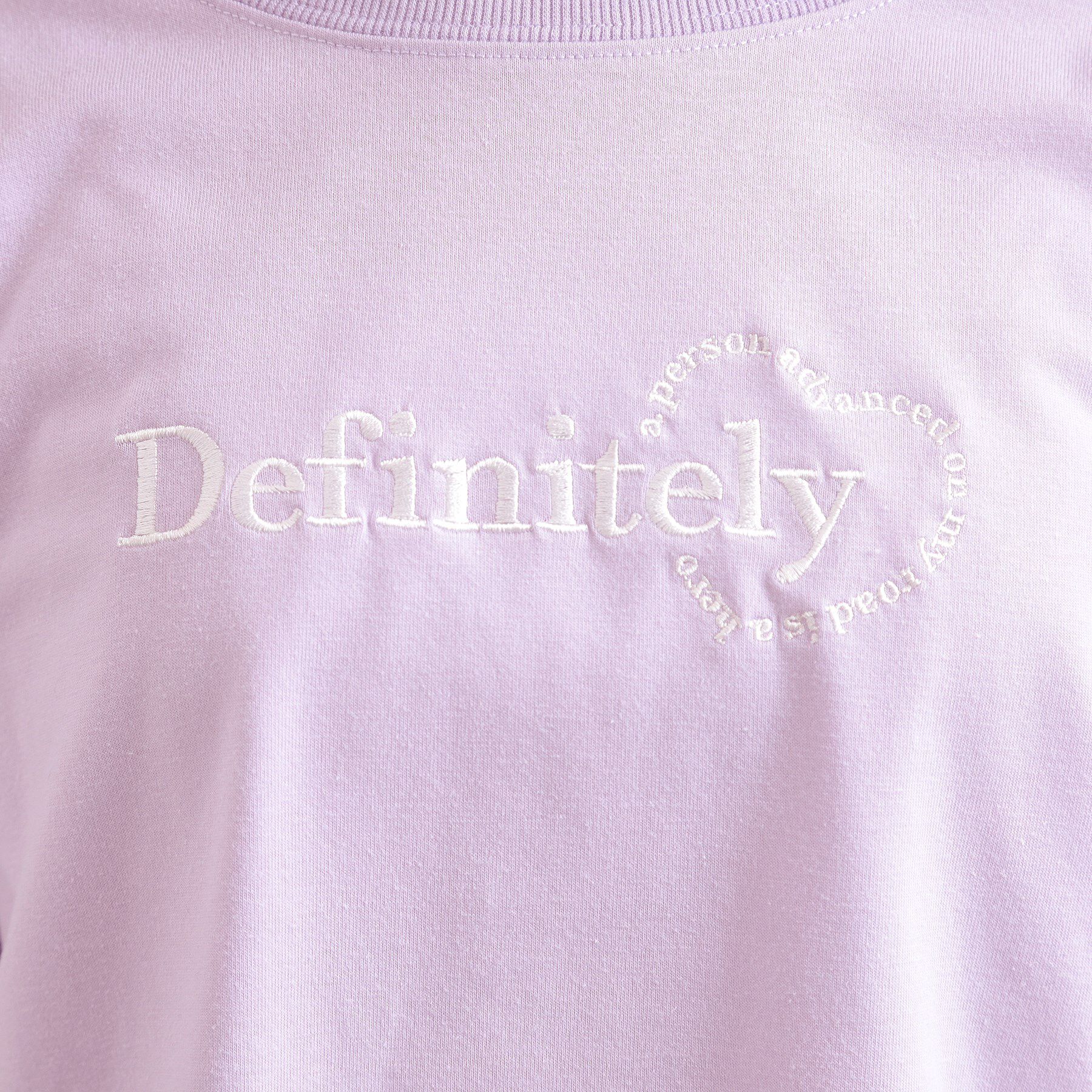 PINK-latte「袖ラインリボンTシャツ」|Tシャツ・カットソー|