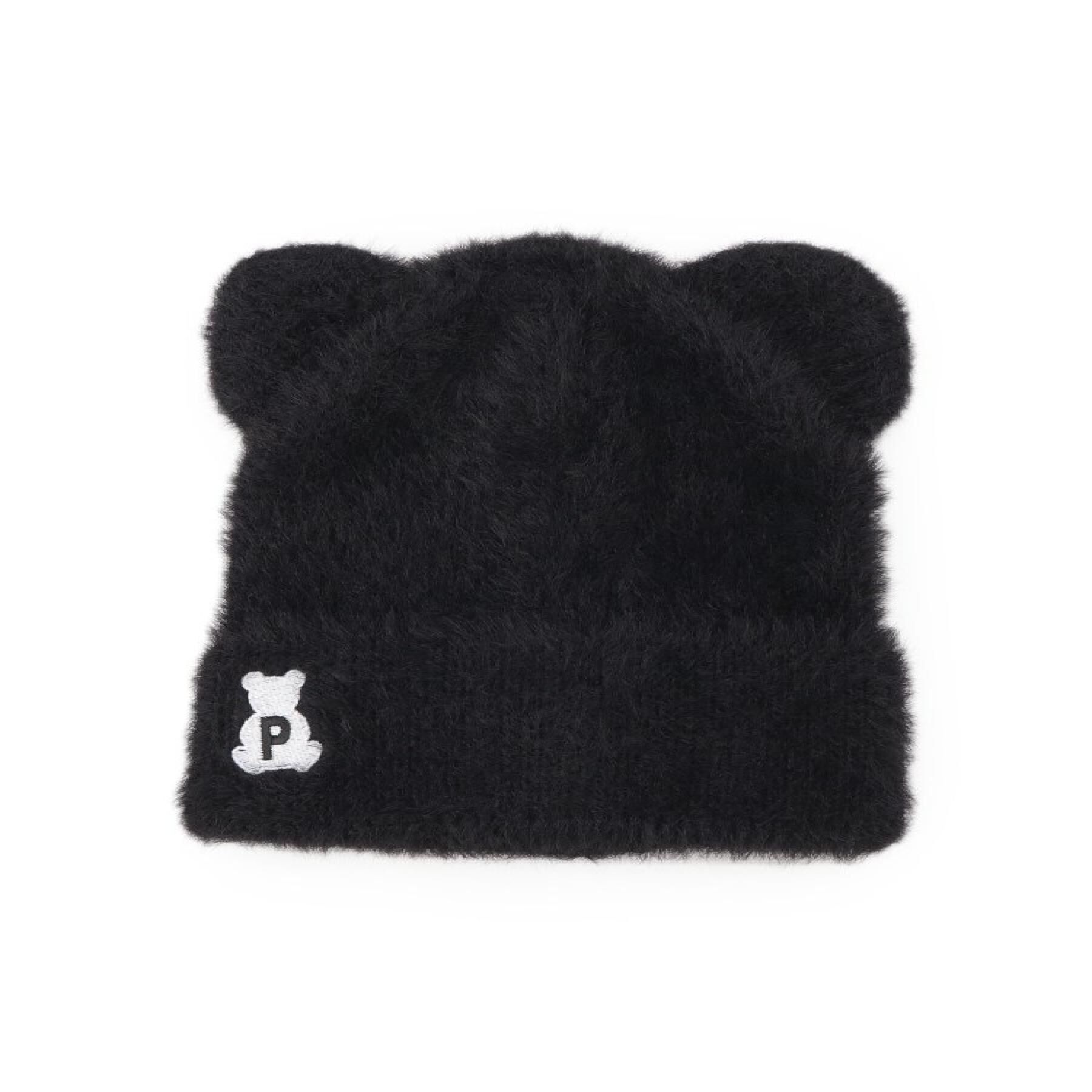 PINK-latte「みみつきニット帽」|ニット帽|