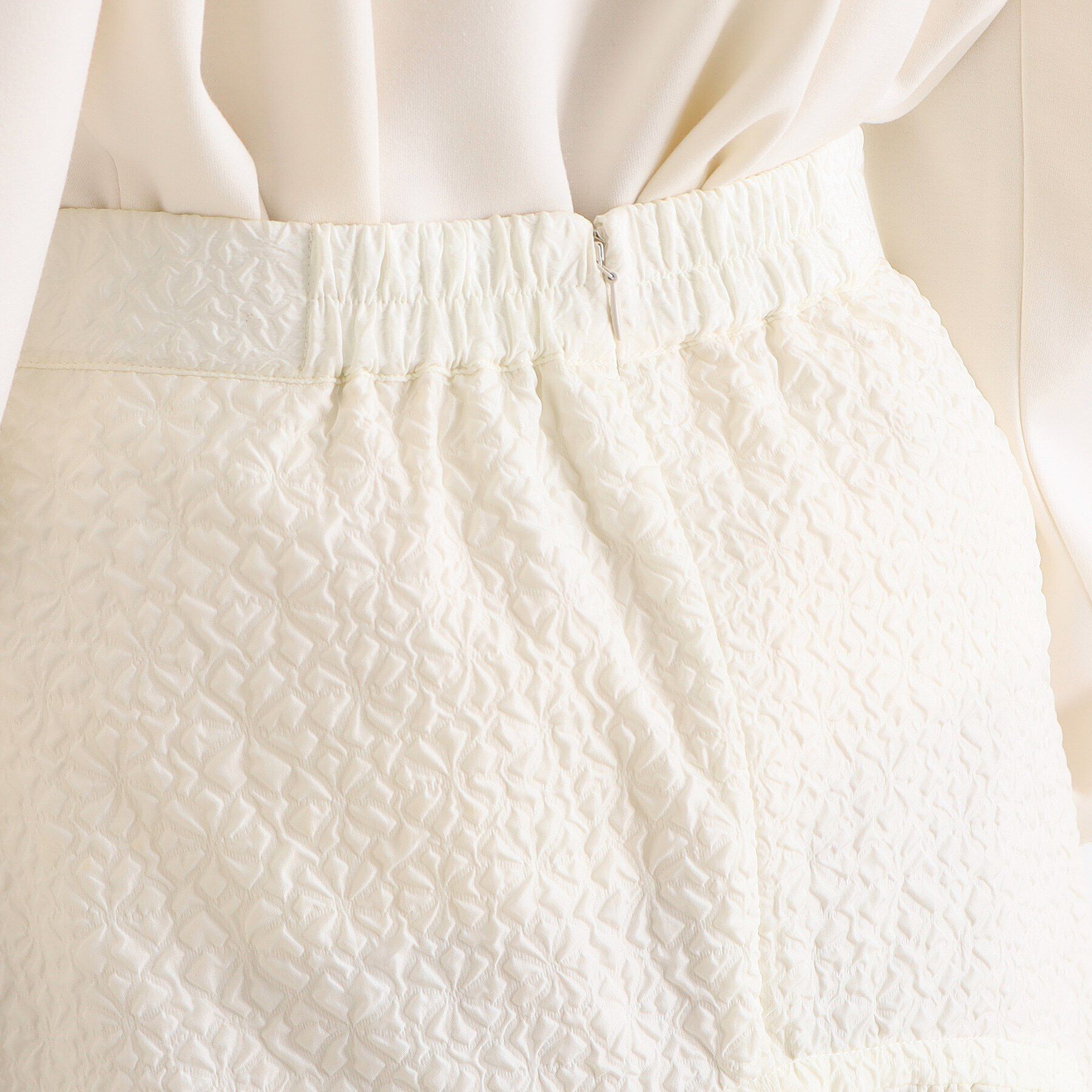 THE SHOP TK「ぽこぽこ切替スカート【洗濯機OK】」|スカート|