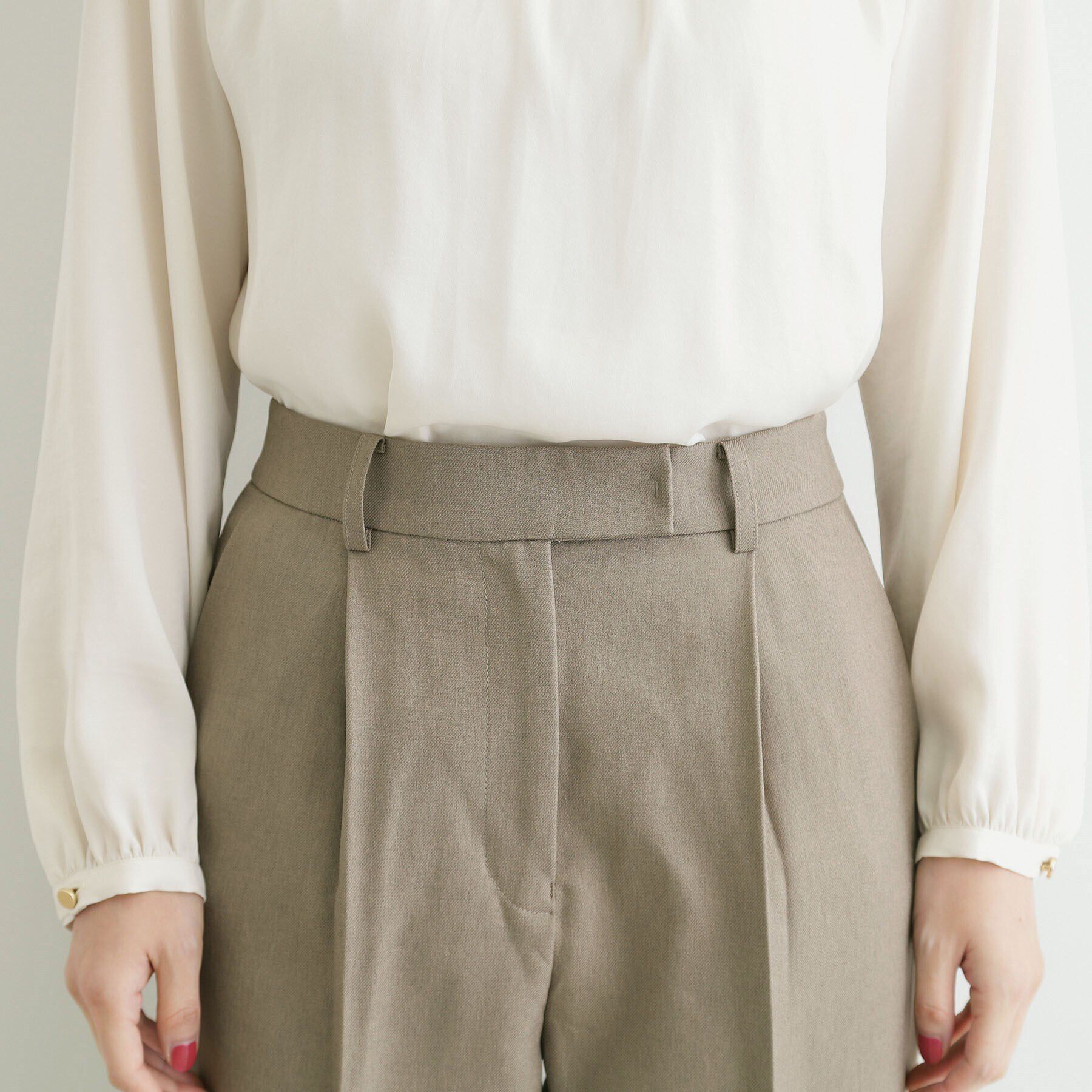 THE SHOP TK「【＠BAILA掲載】ウール調スラックス/セットアップ可」|その他|