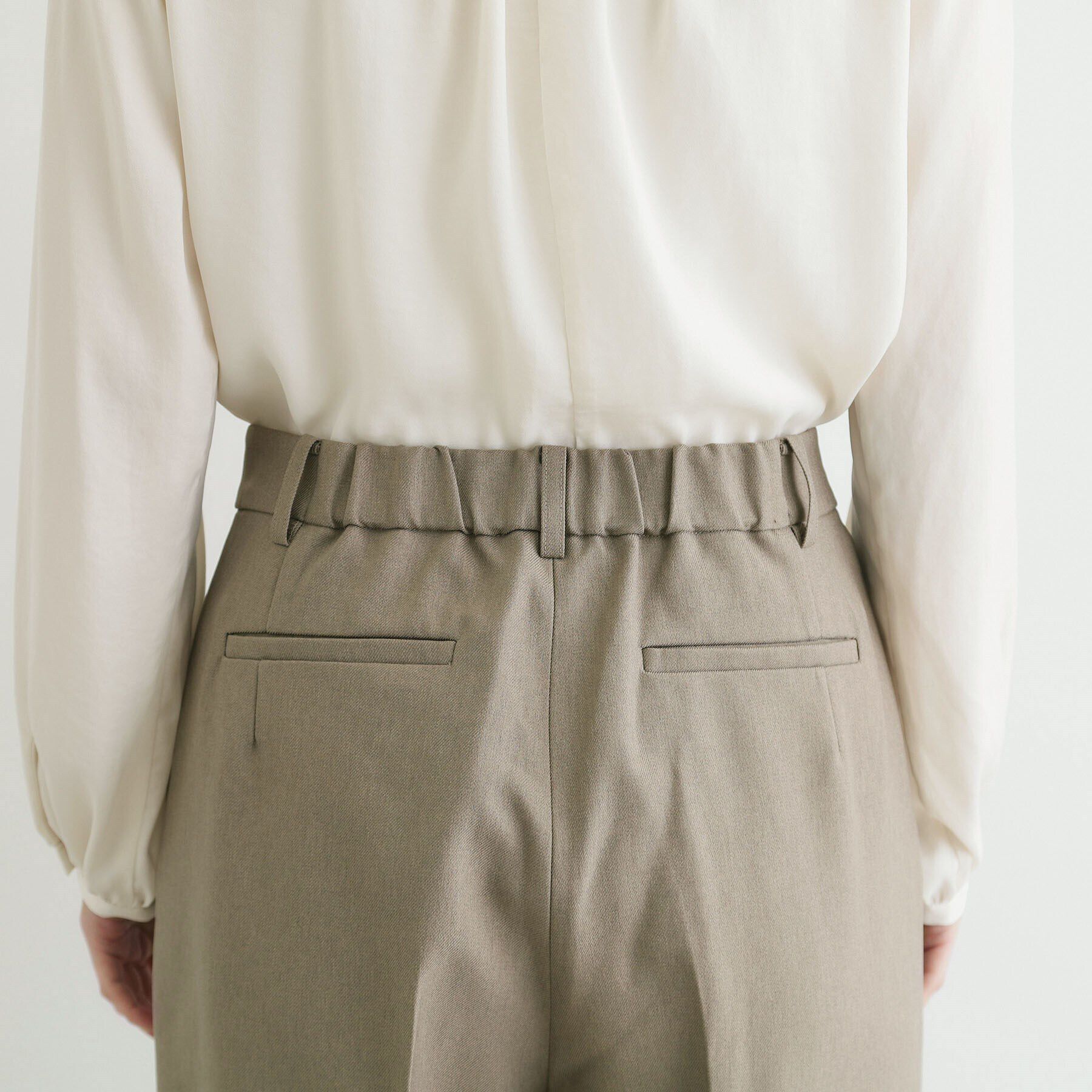 THE SHOP TK「【＠BAILA掲載】ウール調スラックス/セットアップ可」|その他|