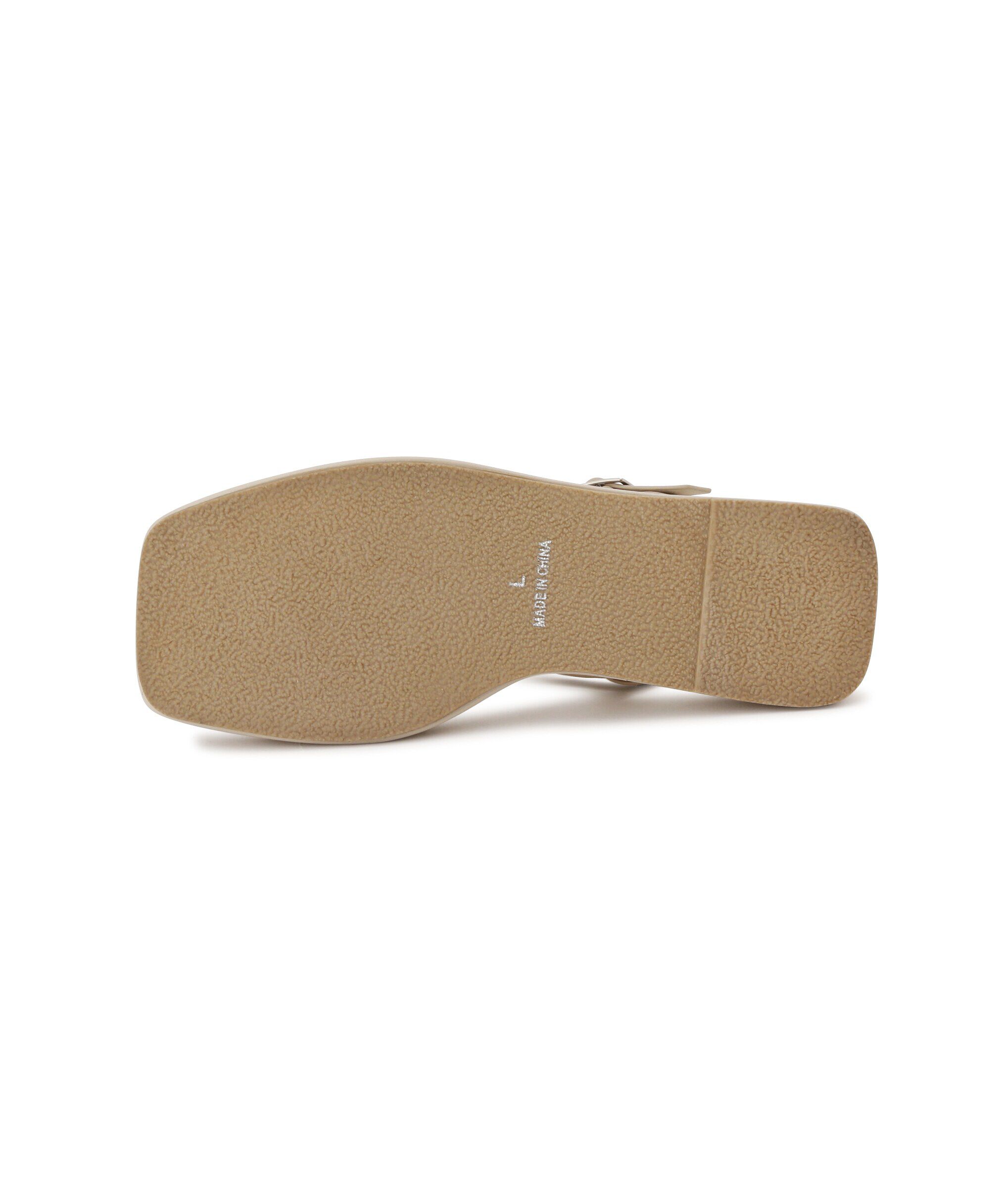  「ボリュームソールワントーンサンダル」|その他|