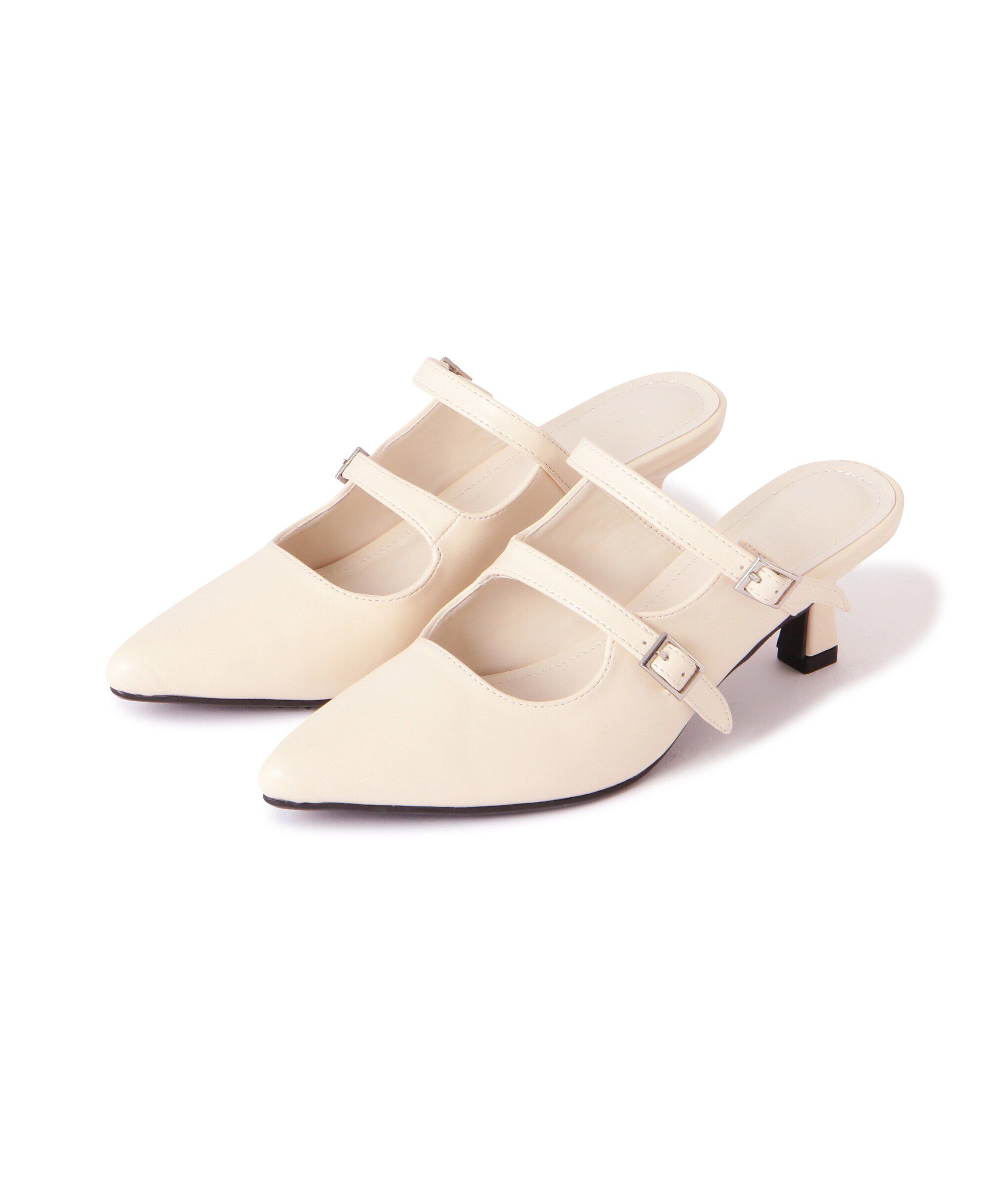  「スクエアバックルミュール」|その他|