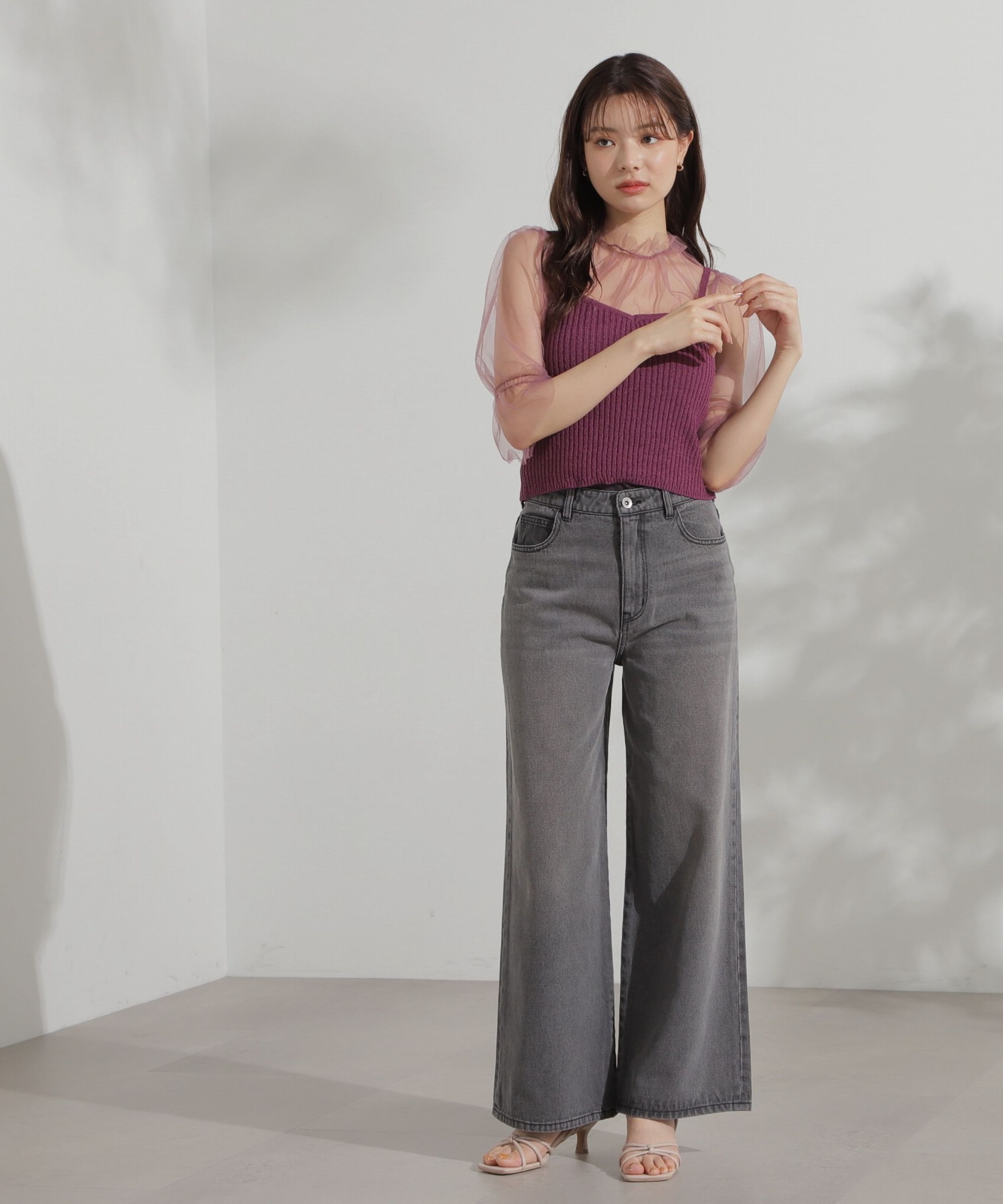 PROPORTION BODY DRESSING「ワイドデニムパンツ24AW」|その他|