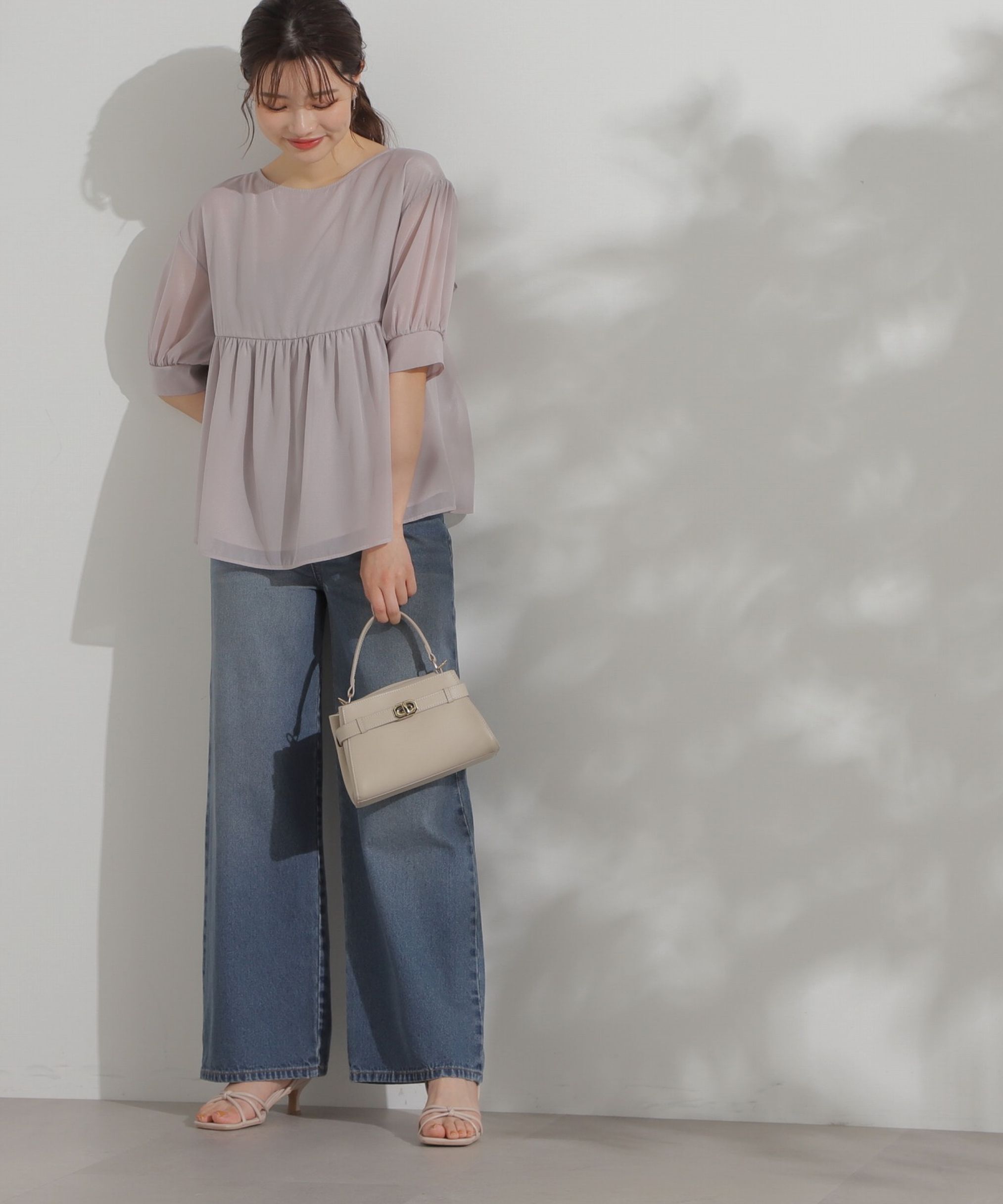 PROPORTION BODY DRESSING「ワイドデニムパンツ24AW」|その他|