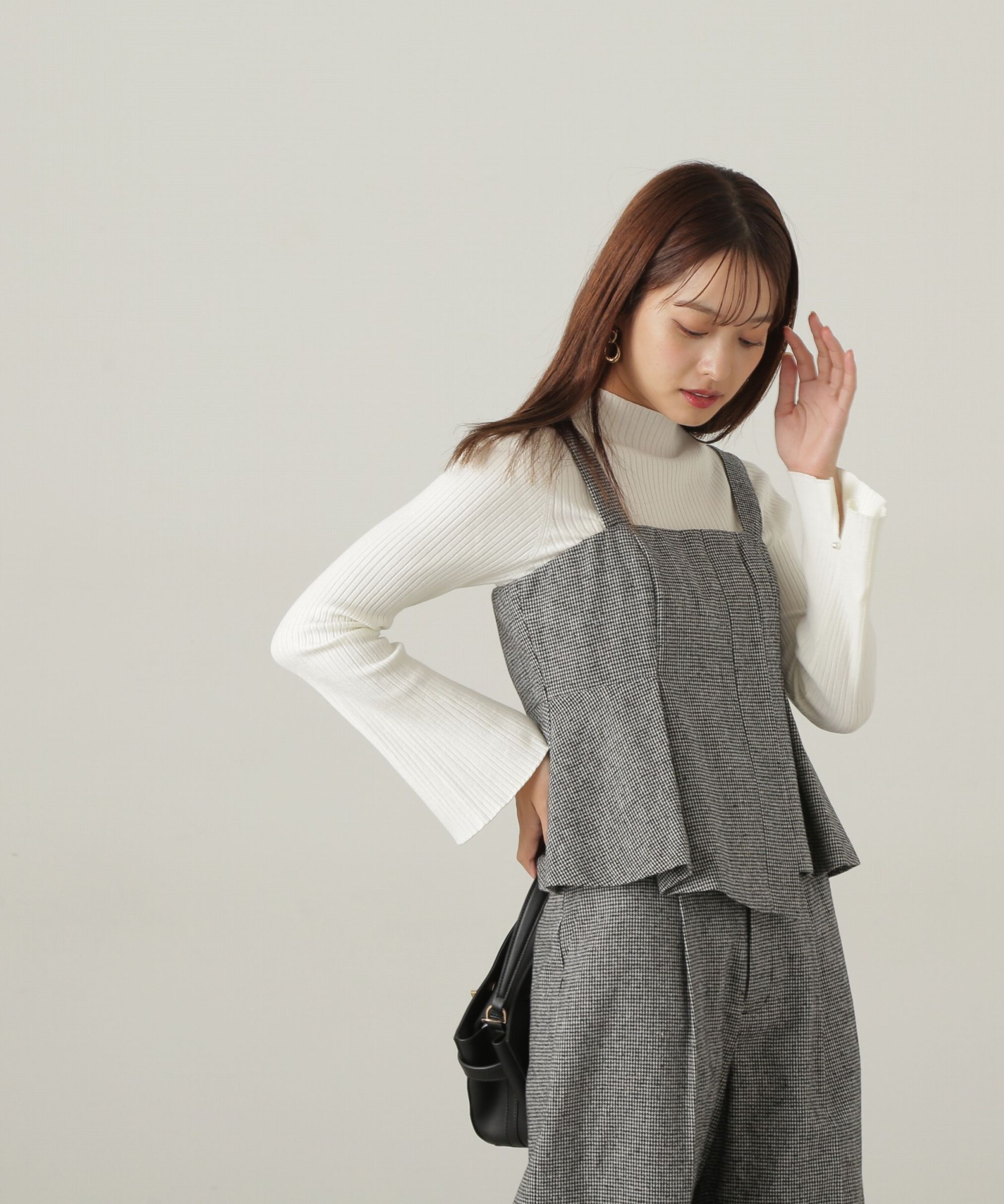 PROPORTION BODY DRESSING「ペプラムビスチェ」|シャツ・ブラウス|