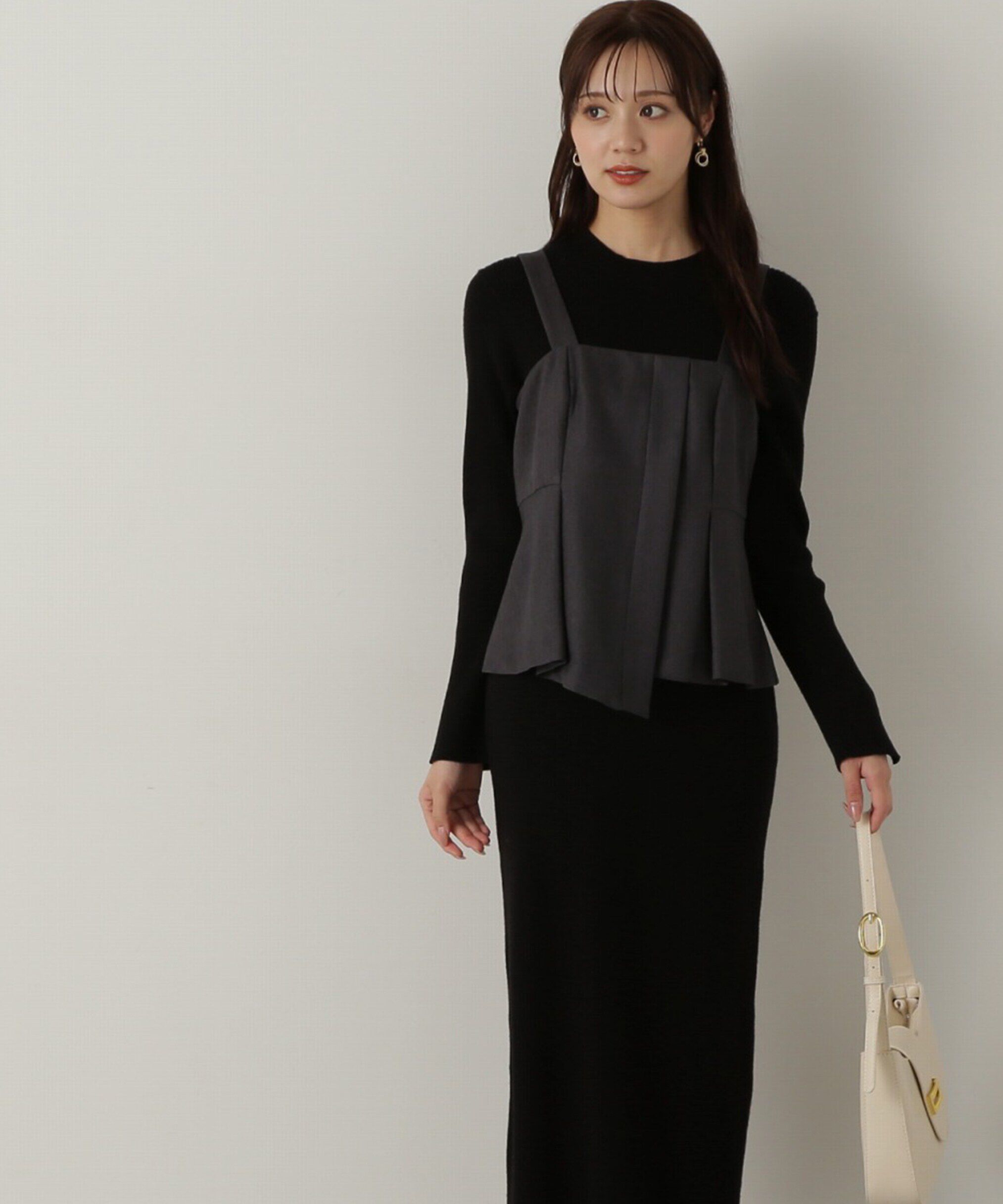 PROPORTION BODY DRESSING「ペプラムビスチェ」|シャツ・ブラウス|