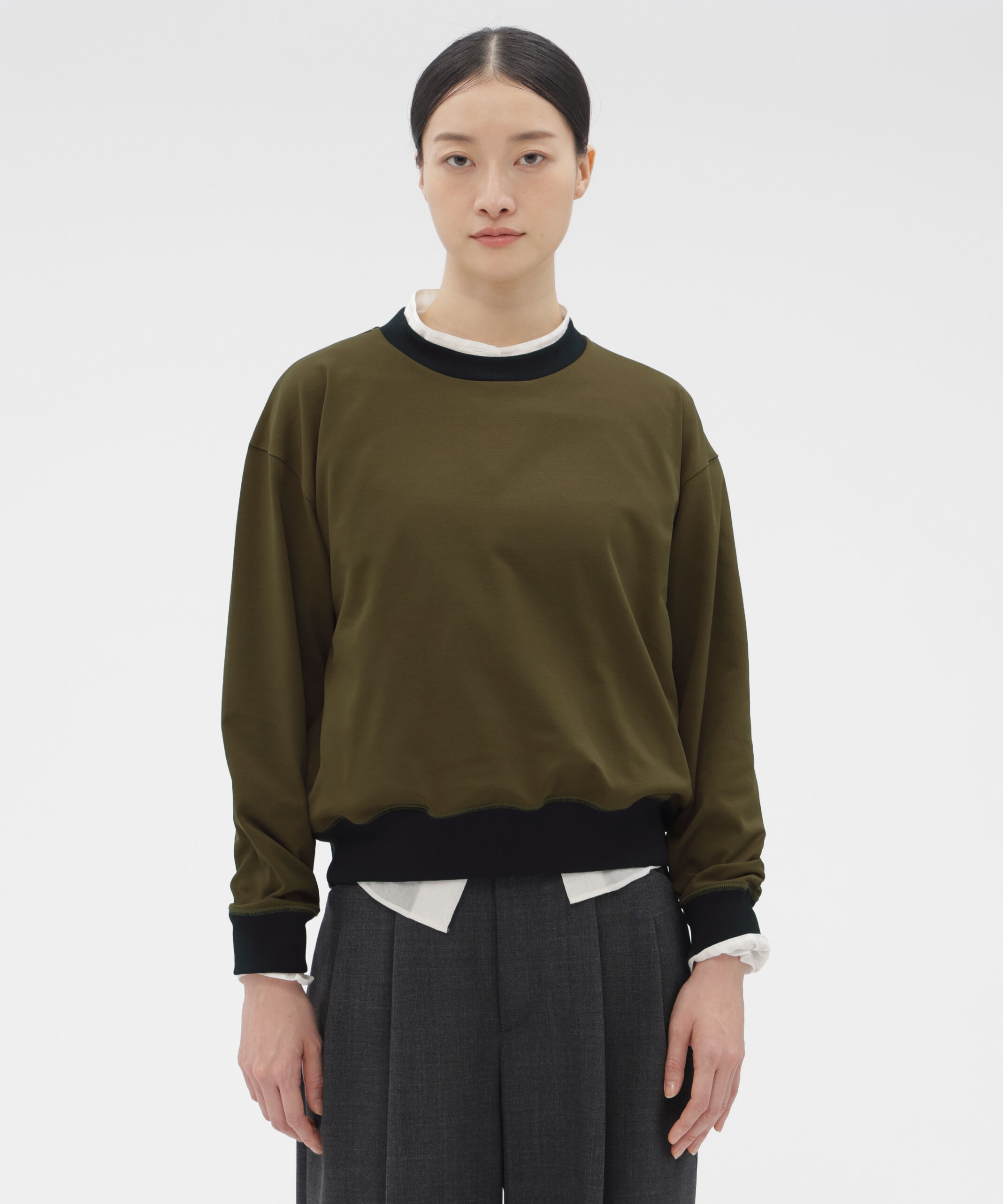  「HIGHDENCE POLYESTER JERSEY TOP」|Tシャツ・カットソー|OLIVE1