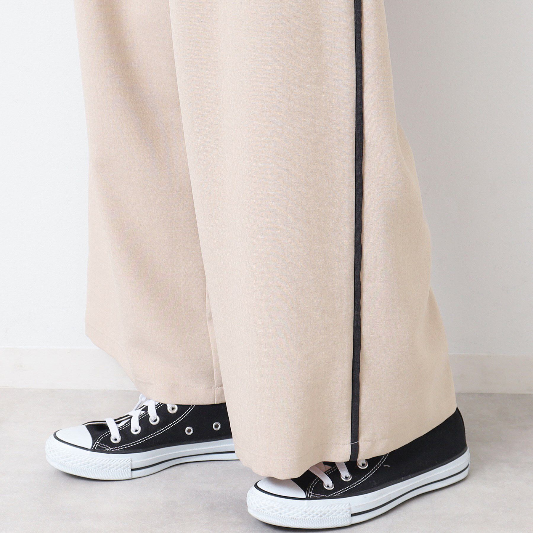 Dessin「【セットアップ可能・洗える】タック入りワイドパンツ（S～L）」|その他|