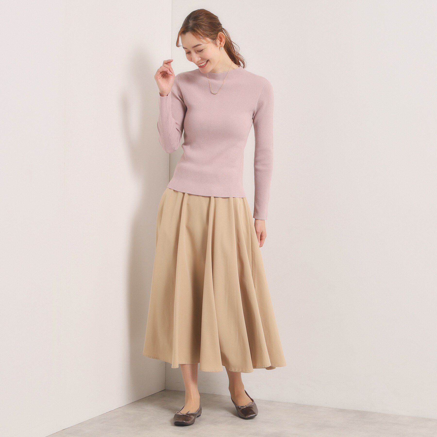 ITS&rsquo;DEMO「ラメリブニット」|ニット・セーター|