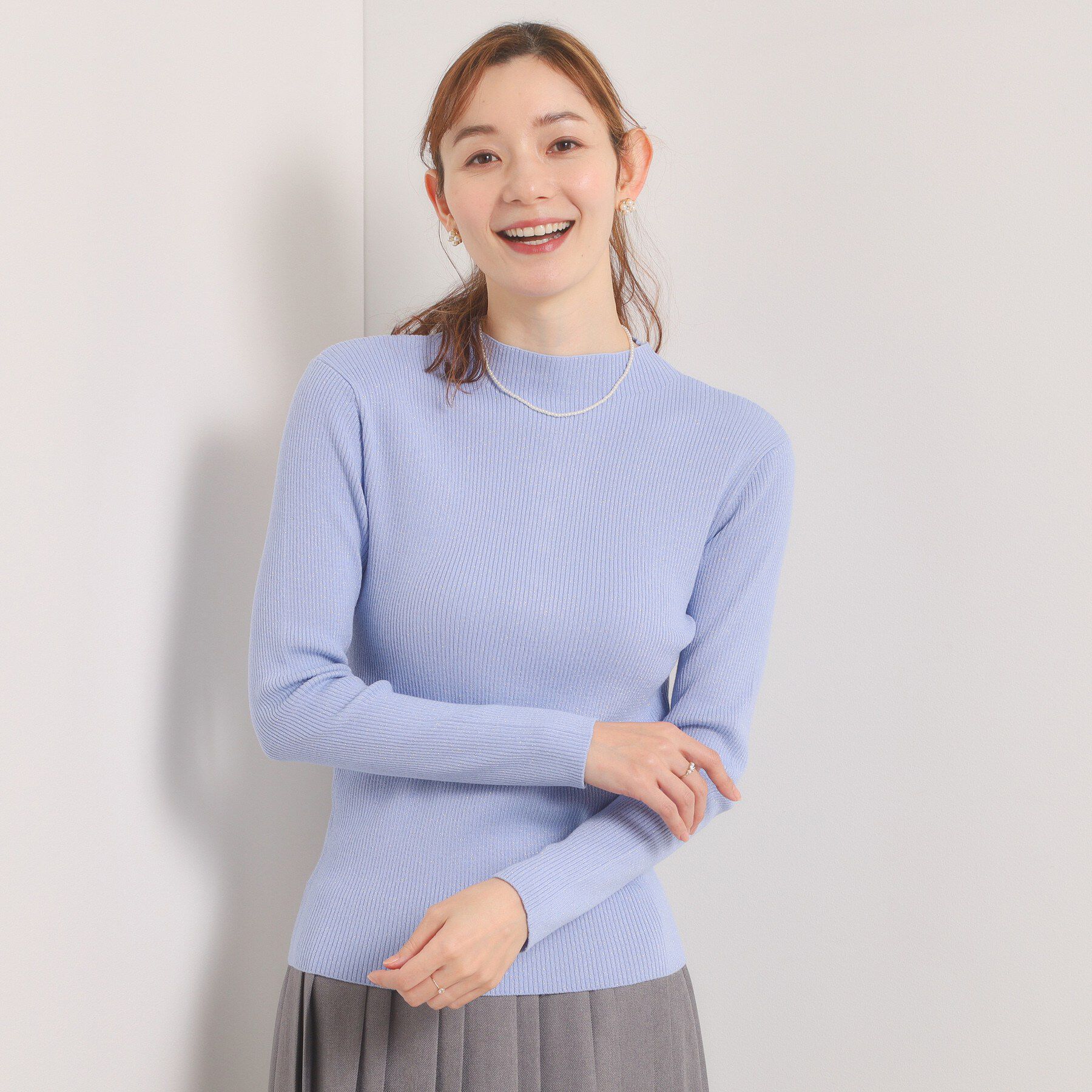 ITS&rsquo;DEMO「ラメリブニット」|ニット・セーター|