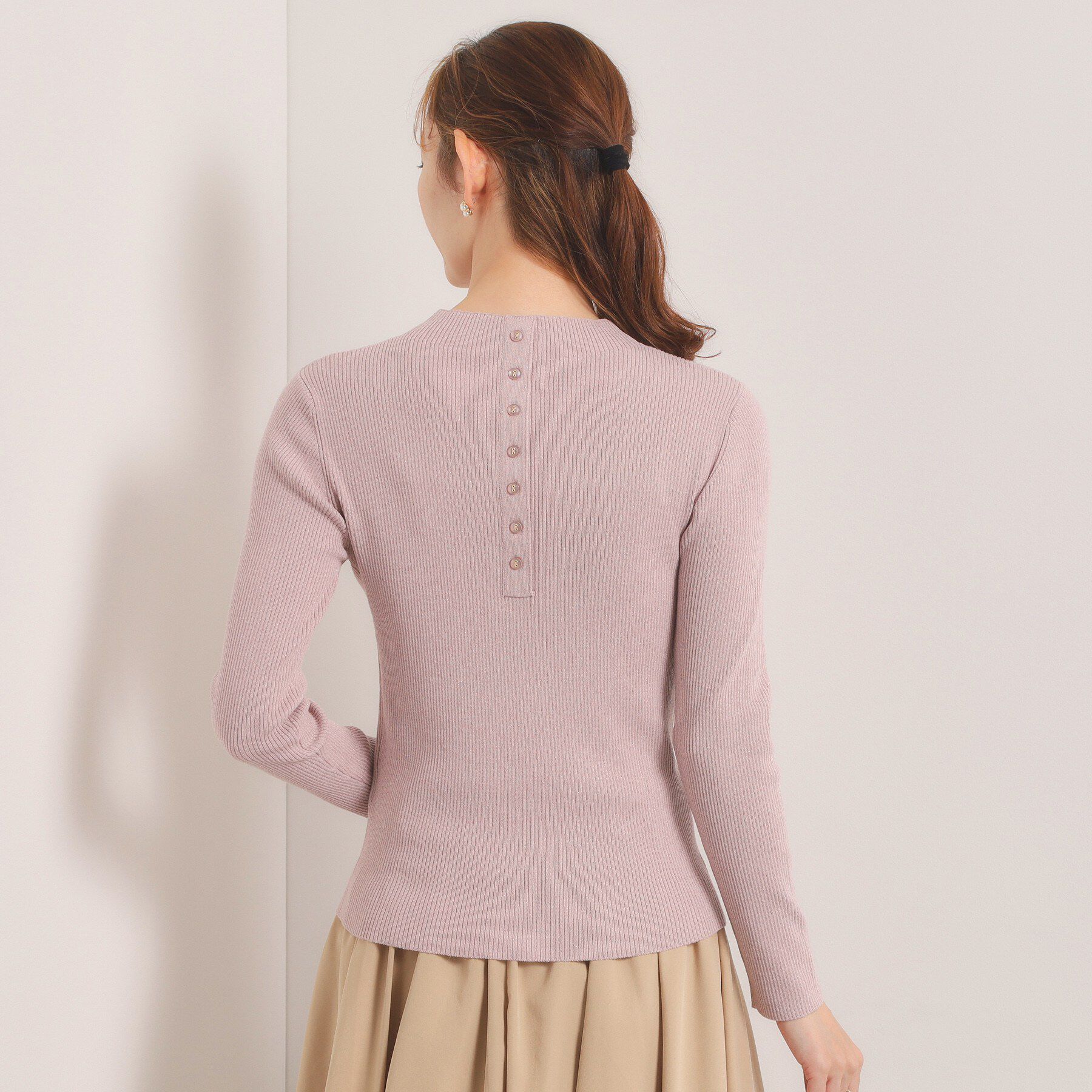 ITS&rsquo;DEMO「ラメリブニット」|ニット・セーター|