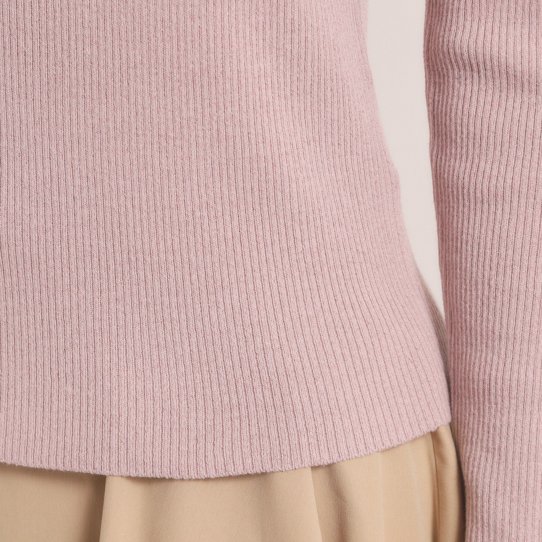 ITS&rsquo;DEMO「ラメリブニット」|ニット・セーター|