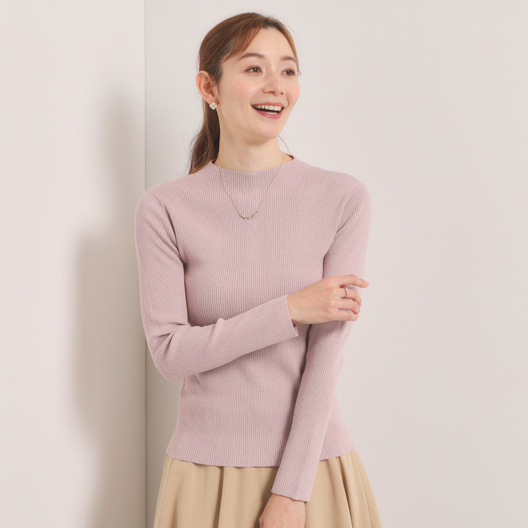 ITS&rsquo;DEMO「ラメリブニット」|ニット・セーター|